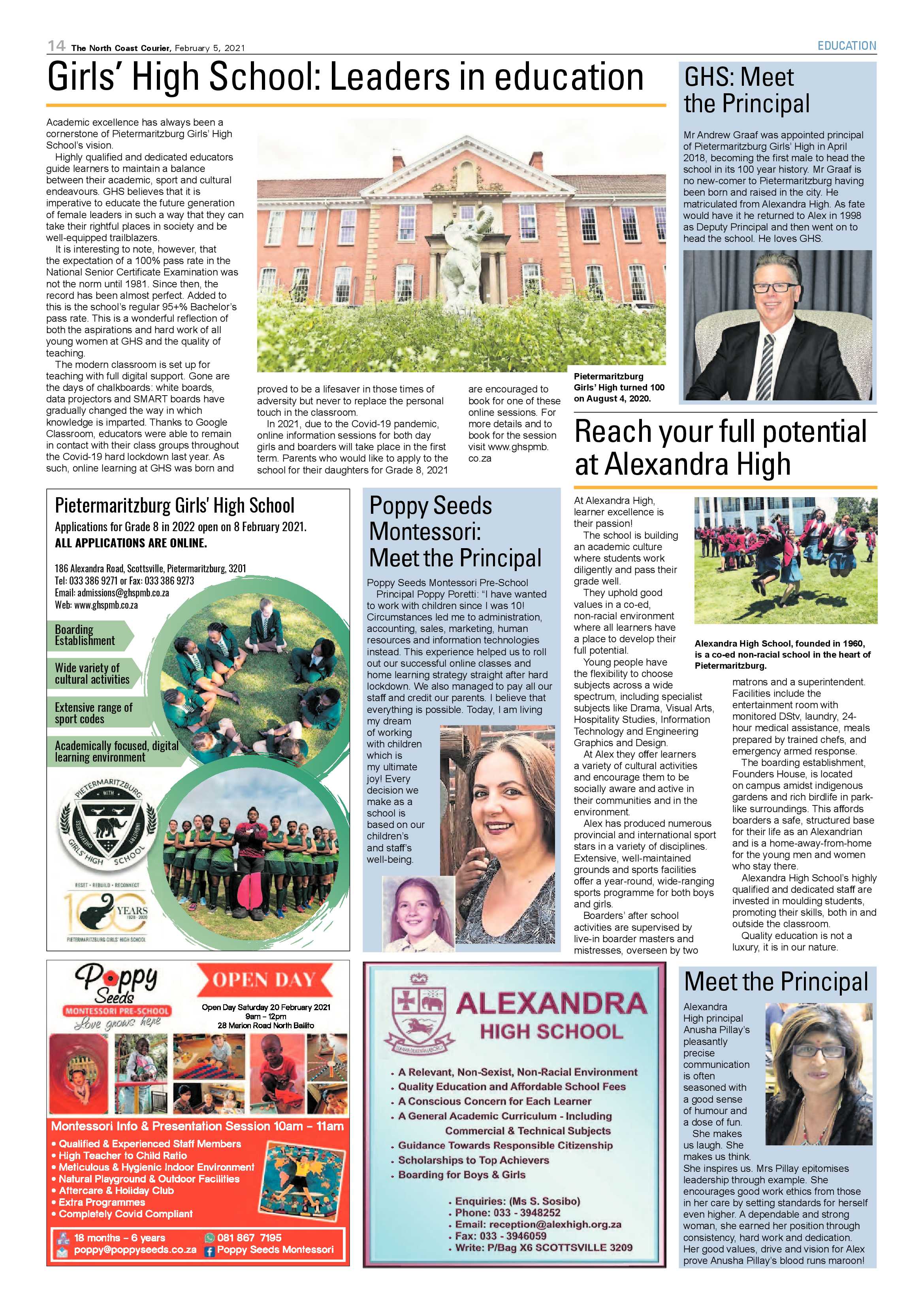North Coast Courier 05 February 2021 page 14