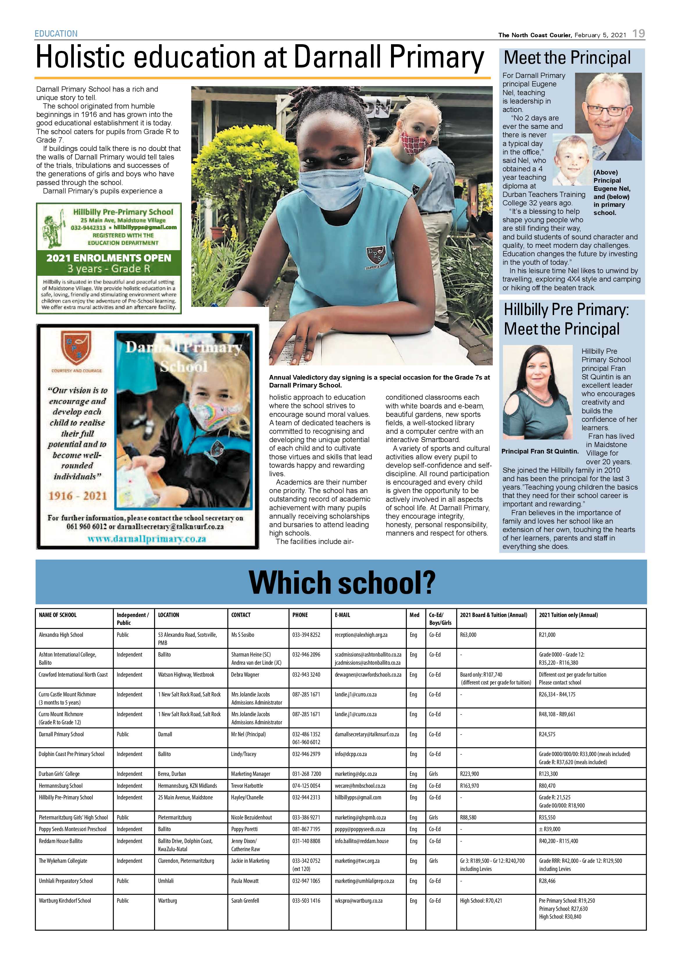 North Coast Courier 05 February 2021 page 19