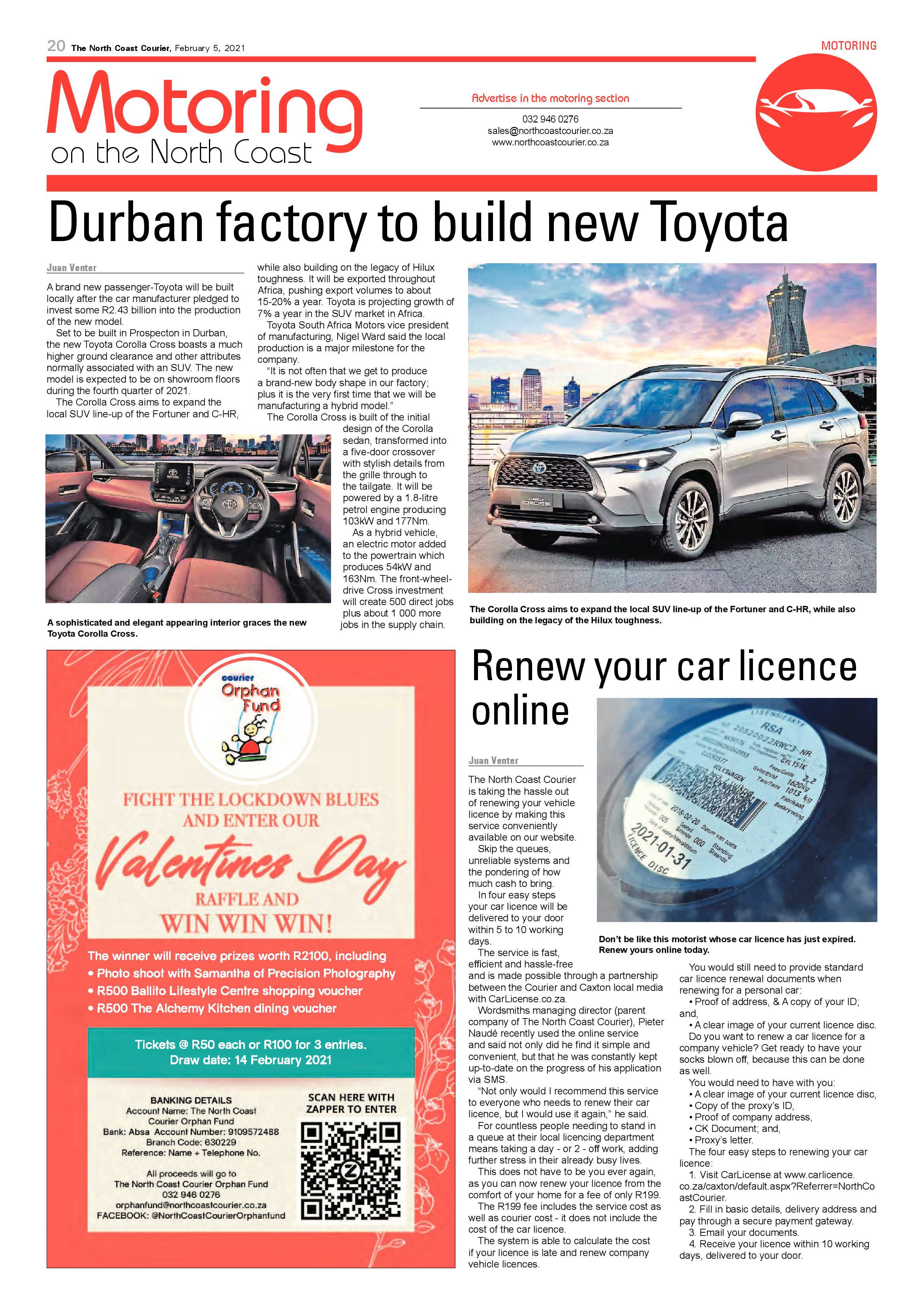 North Coast Courier 05 February 2021 page 20