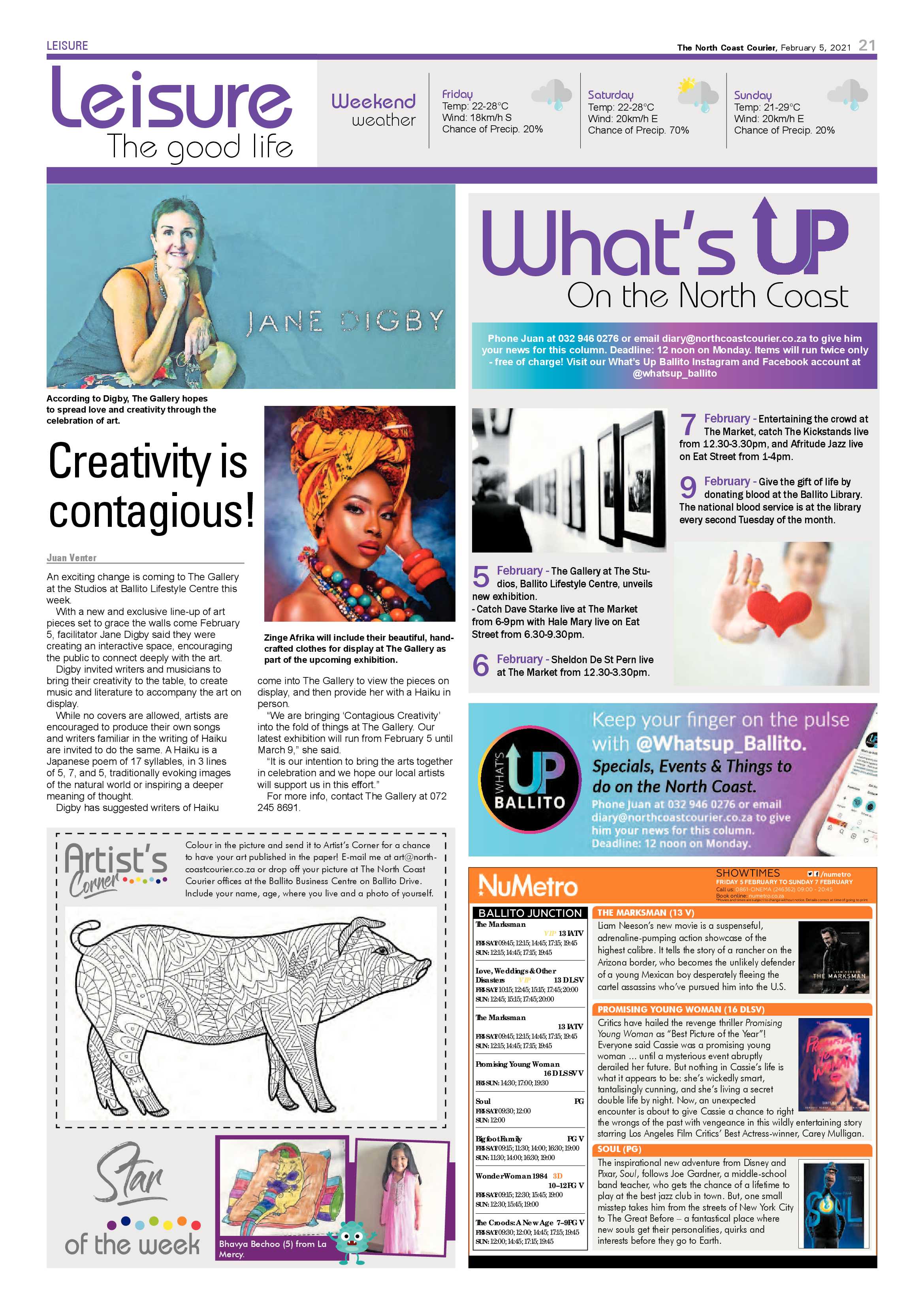 North Coast Courier 05 February 2021 page 21