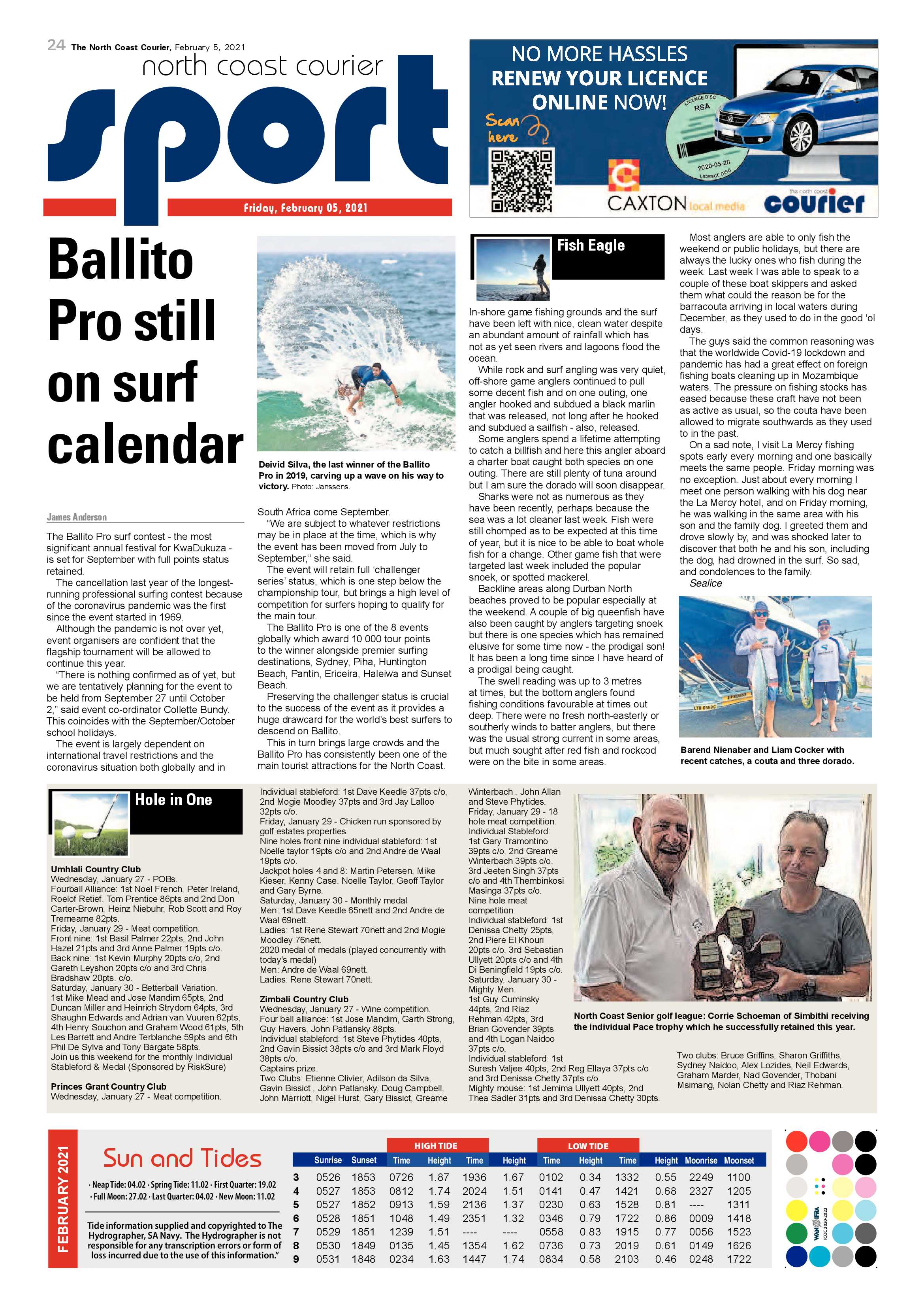 North Coast Courier 05 February 2021 page 24
