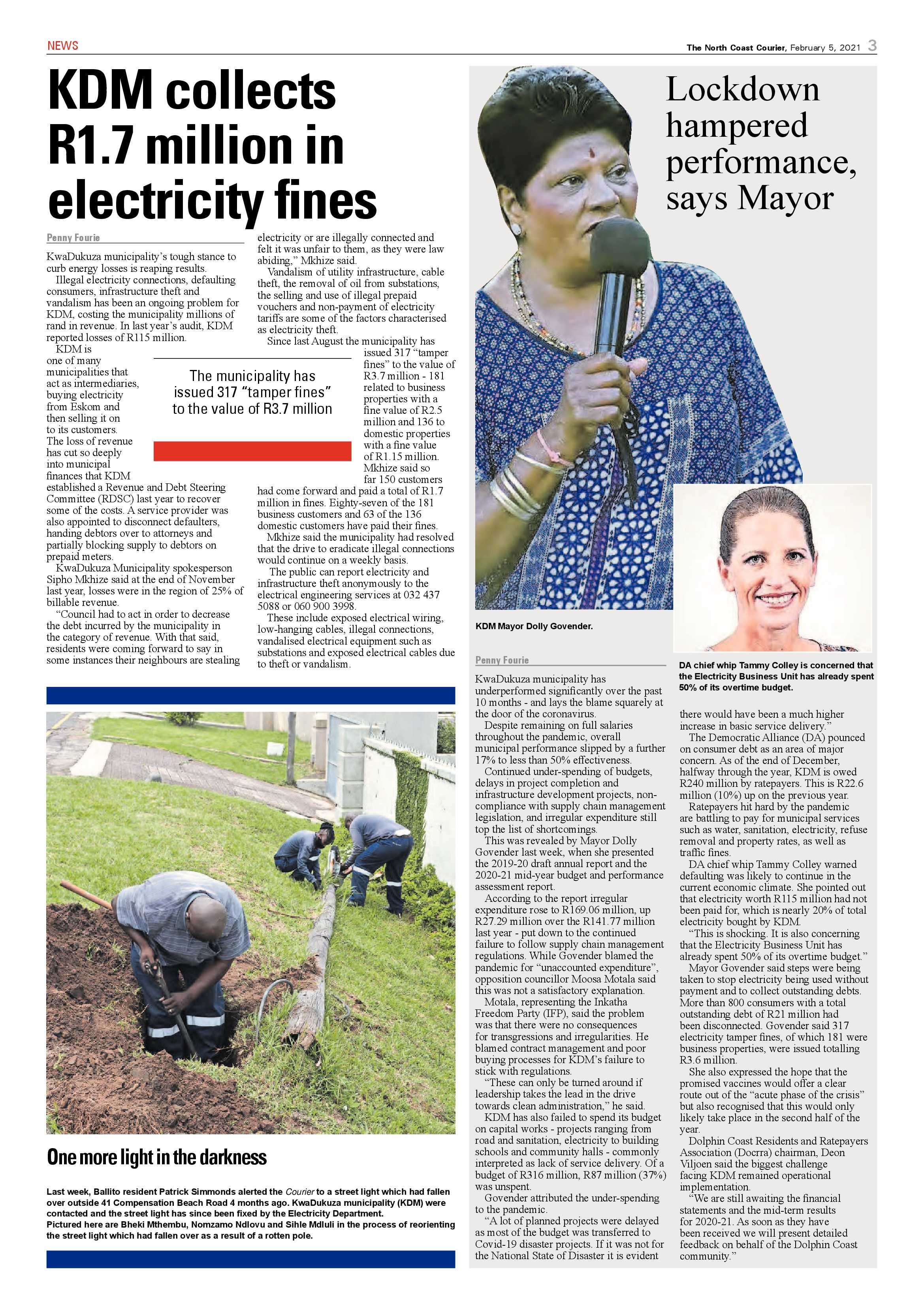North Coast Courier 05 February 2021 page 3