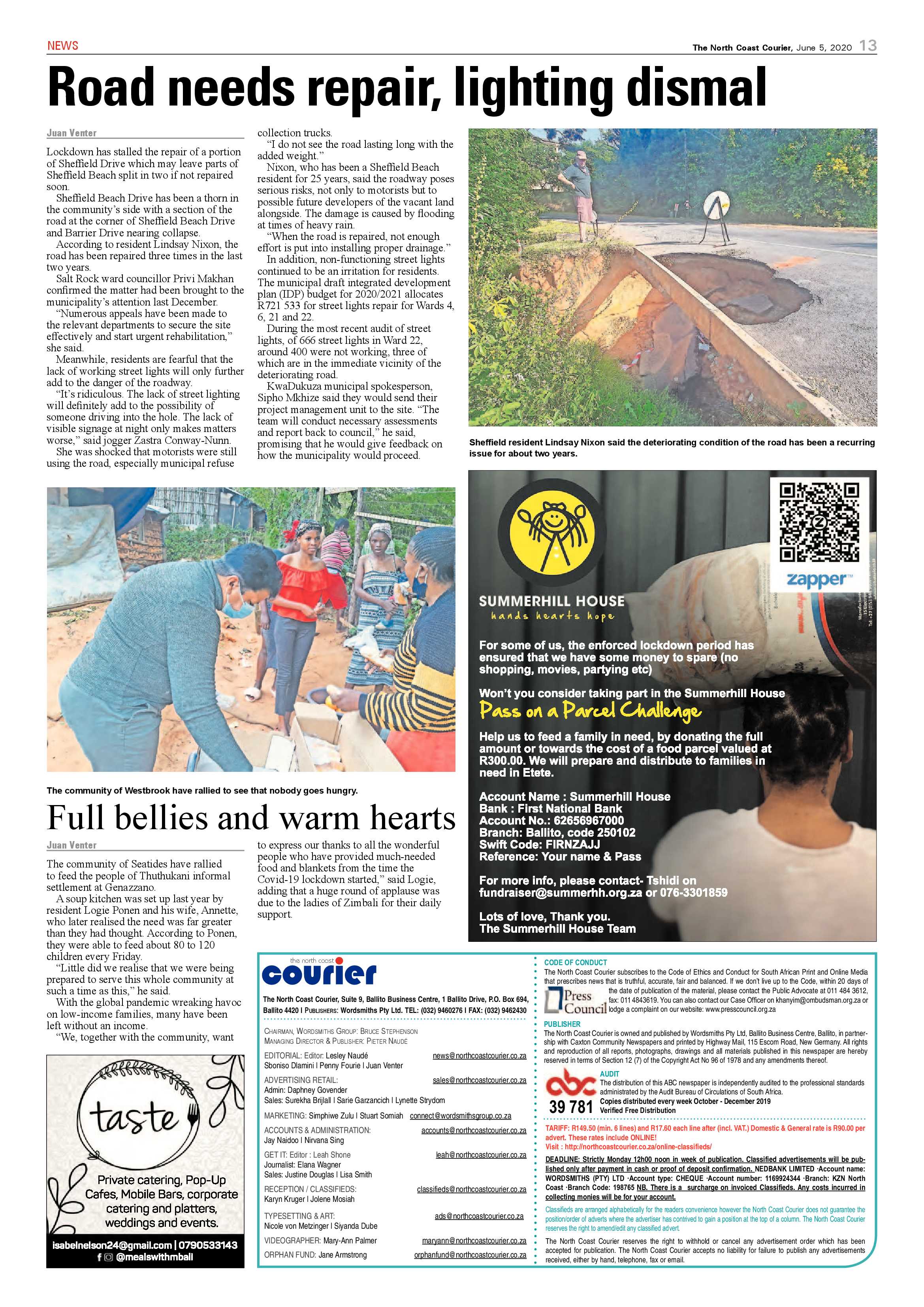 North Coast Courier 05 June 2020 page 13