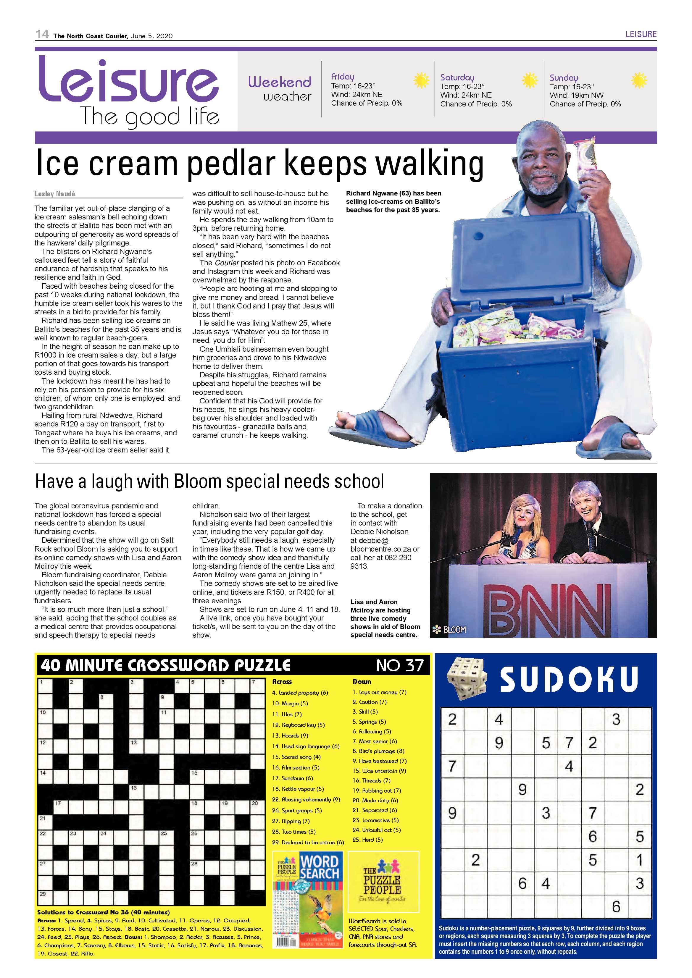 North Coast Courier 05 June 2020 page 14