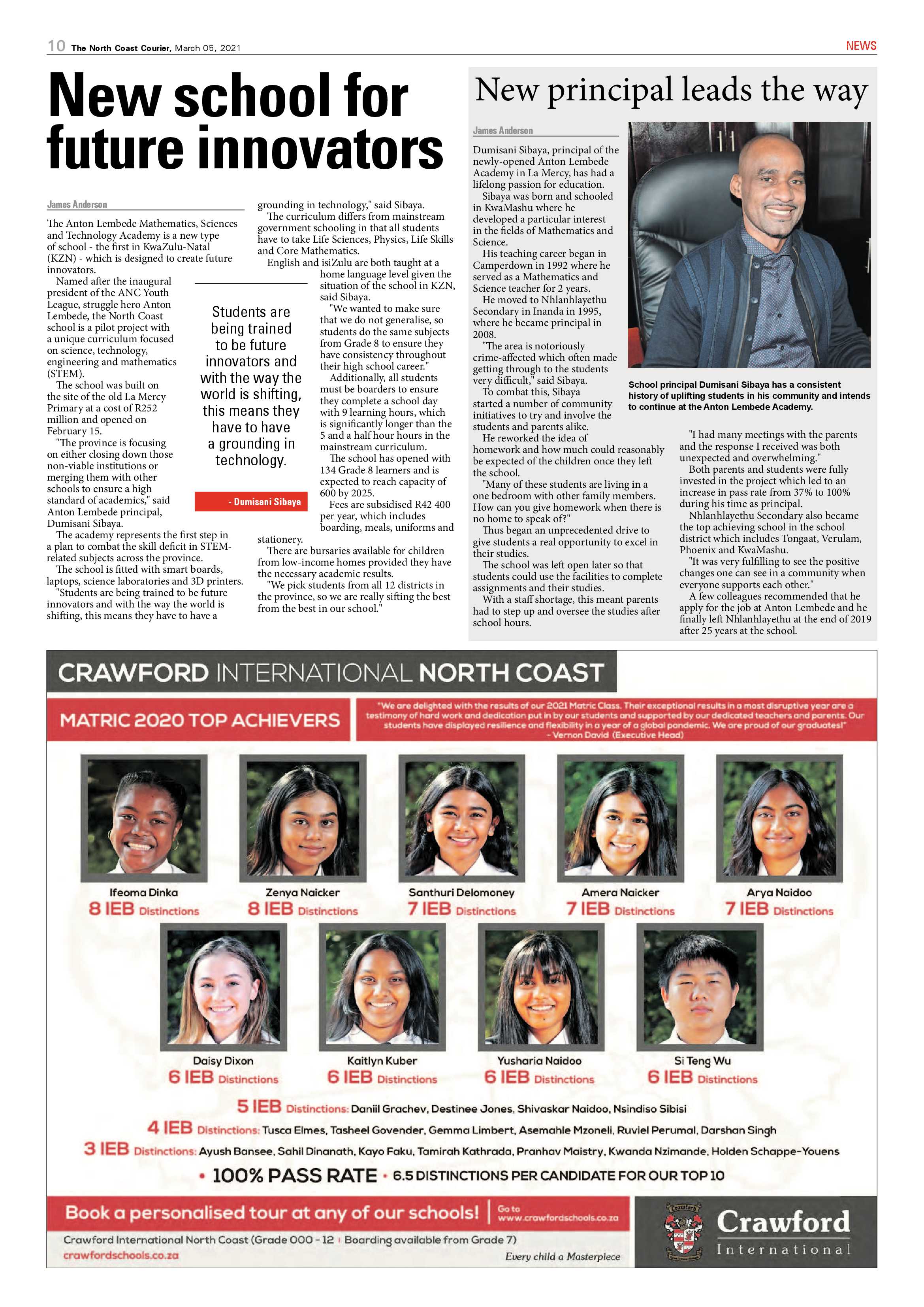 North Coast Courier 05 March 2021 page 10