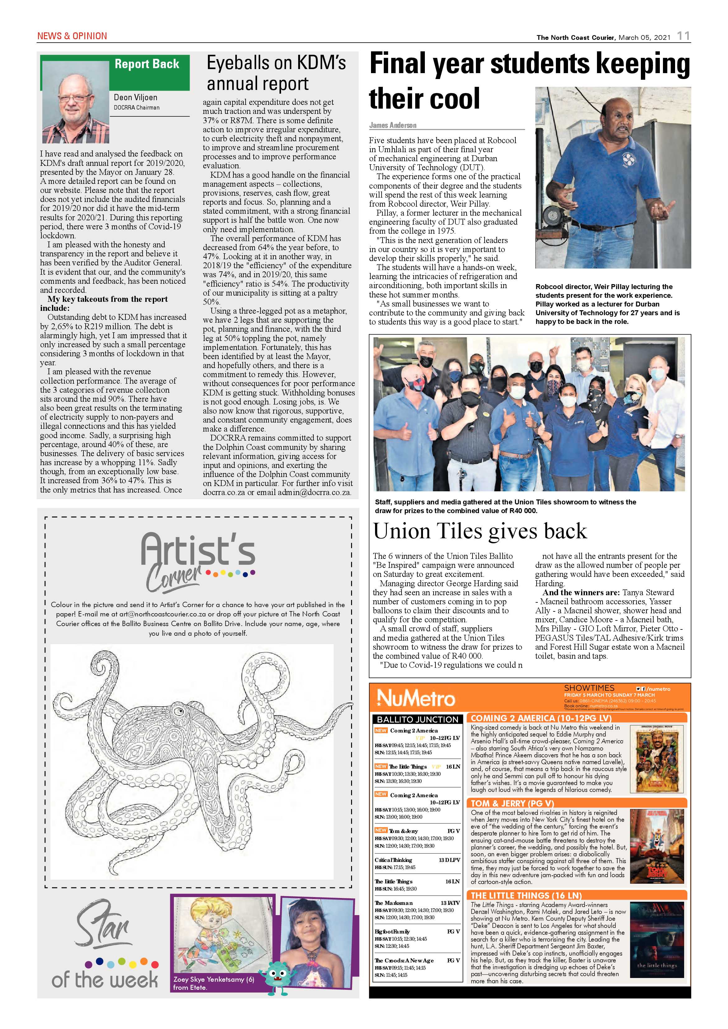 North Coast Courier 05 March 2021 page 11