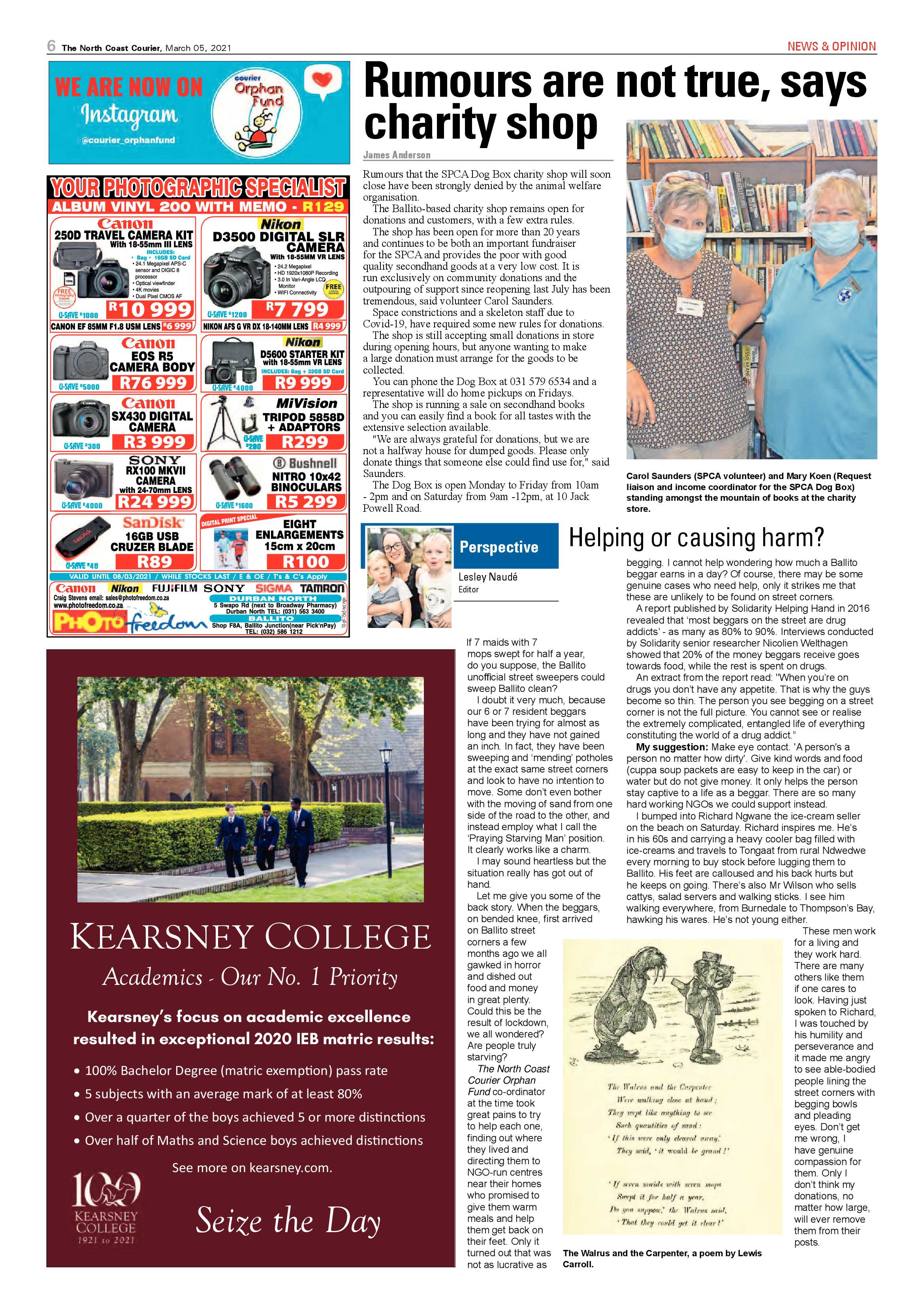 North Coast Courier 05 March 2021 page 6