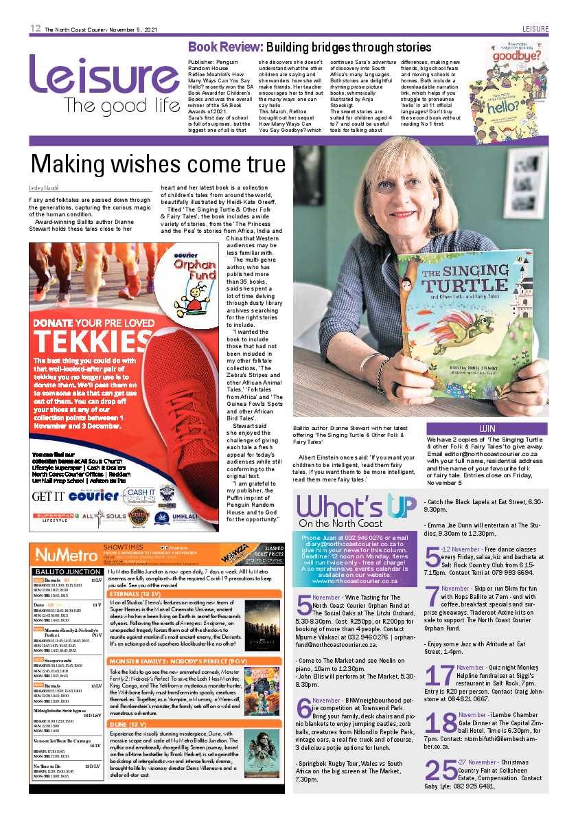 North Coast Courier 05 November 2021 page 12