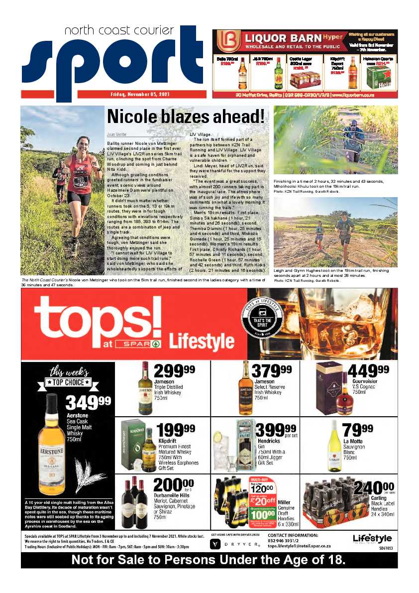 North Coast Courier 05 November 2021 page 16