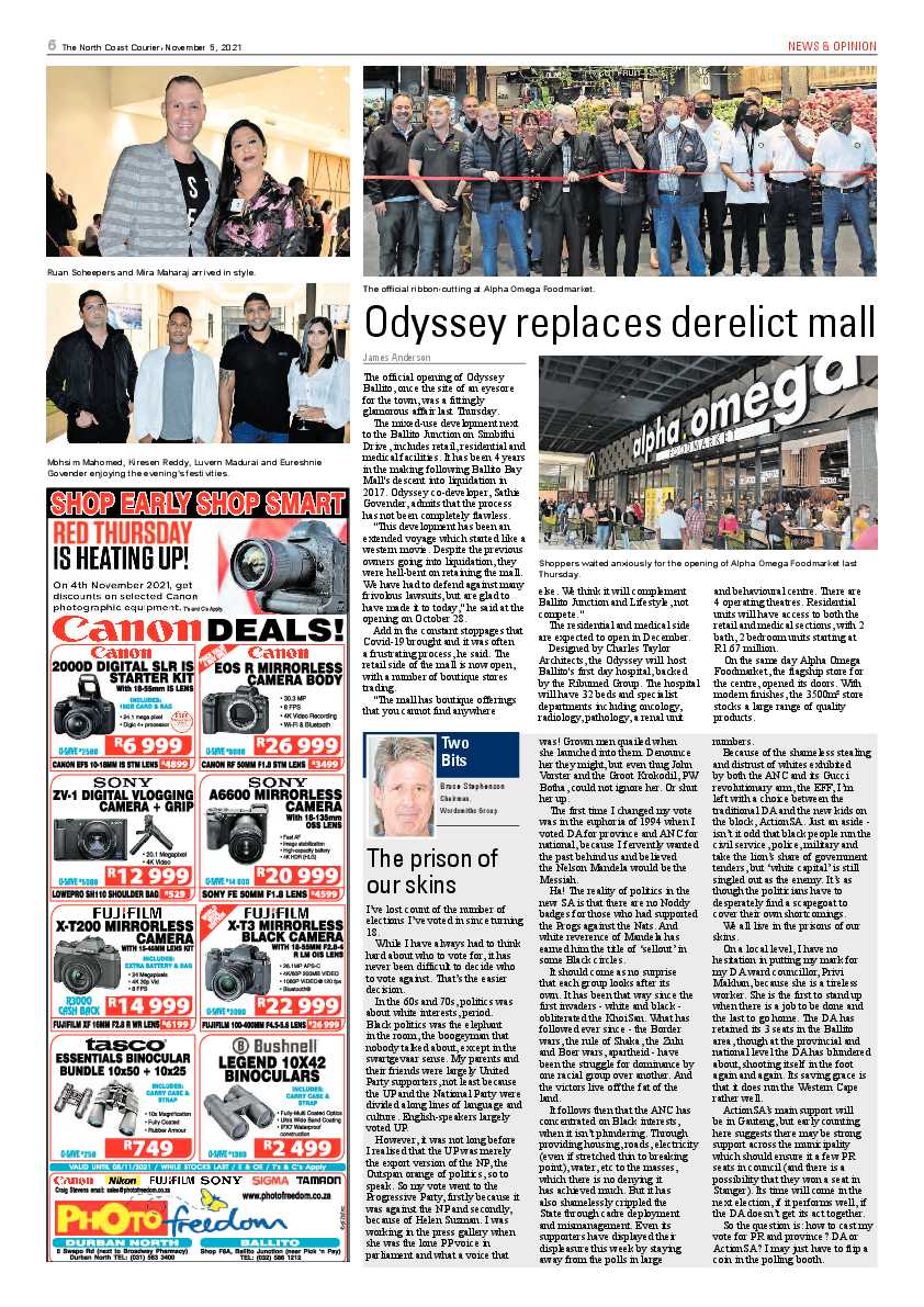 North Coast Courier 05 November 2021 page 6