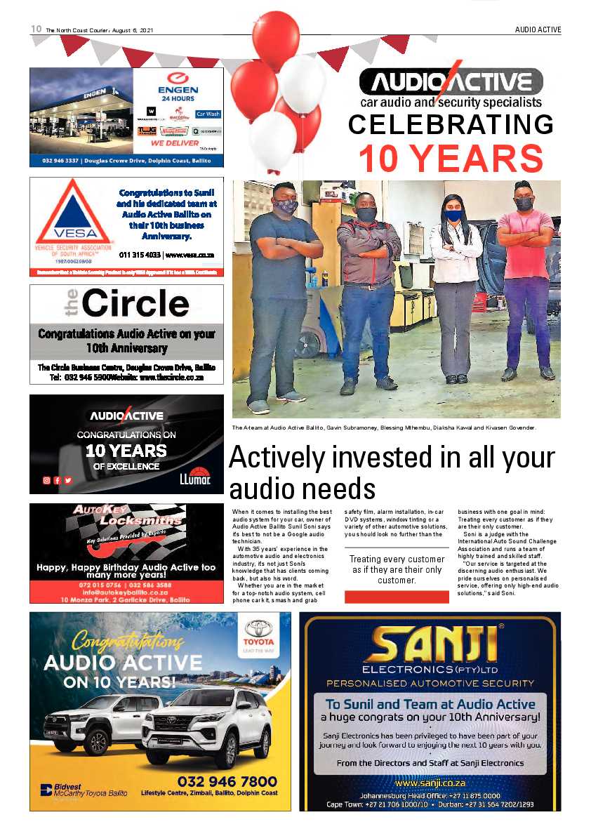 North Coast Courier 06 August 2021 page 10