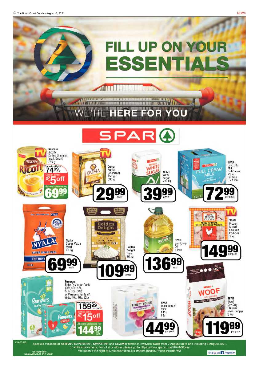North Coast Courier 06 August 2021 page 4