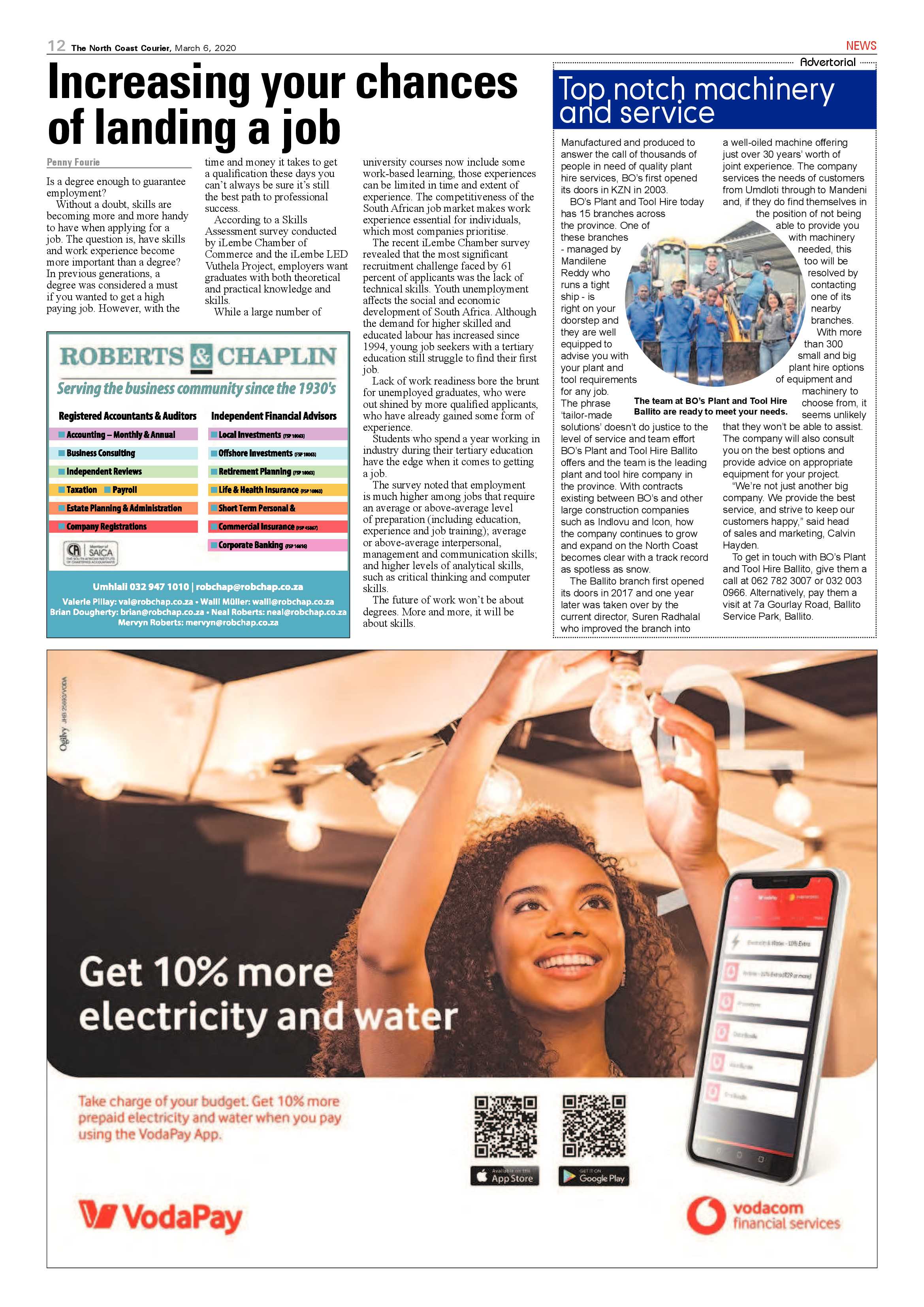 North Coast Courier 06 March 2020 page 12