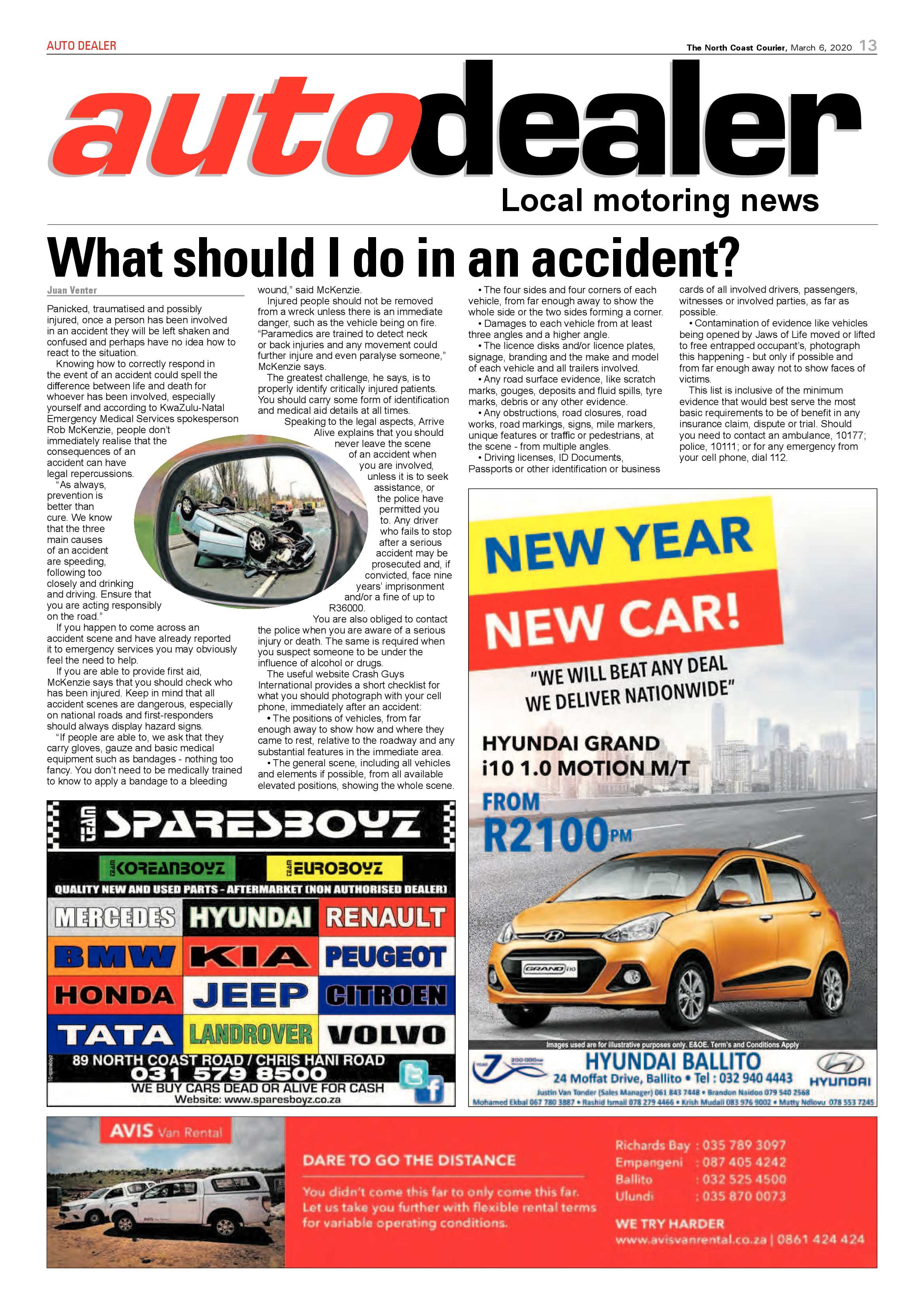 North Coast Courier 06 March 2020 page 13