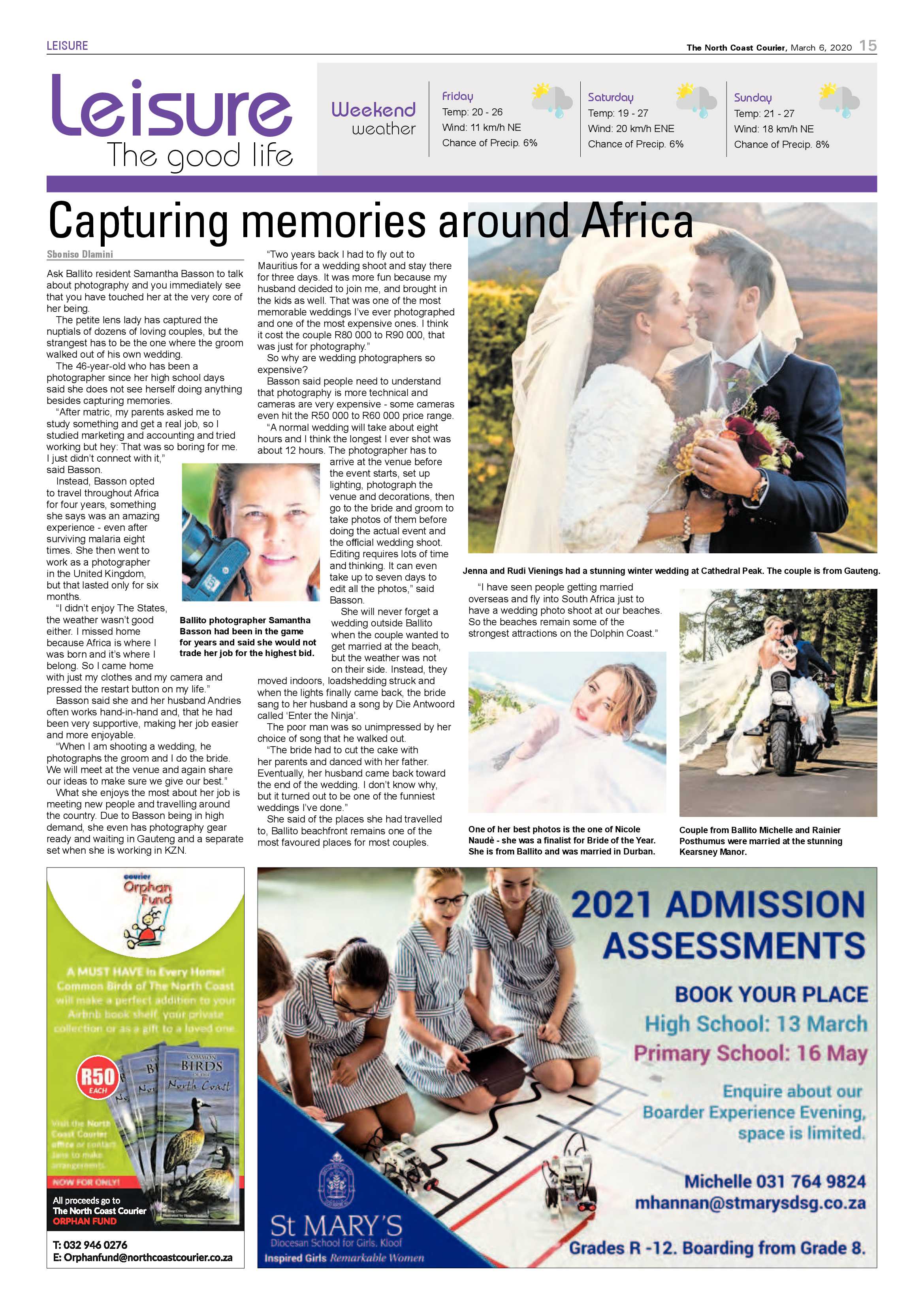 North Coast Courier 06 March 2020 page 15