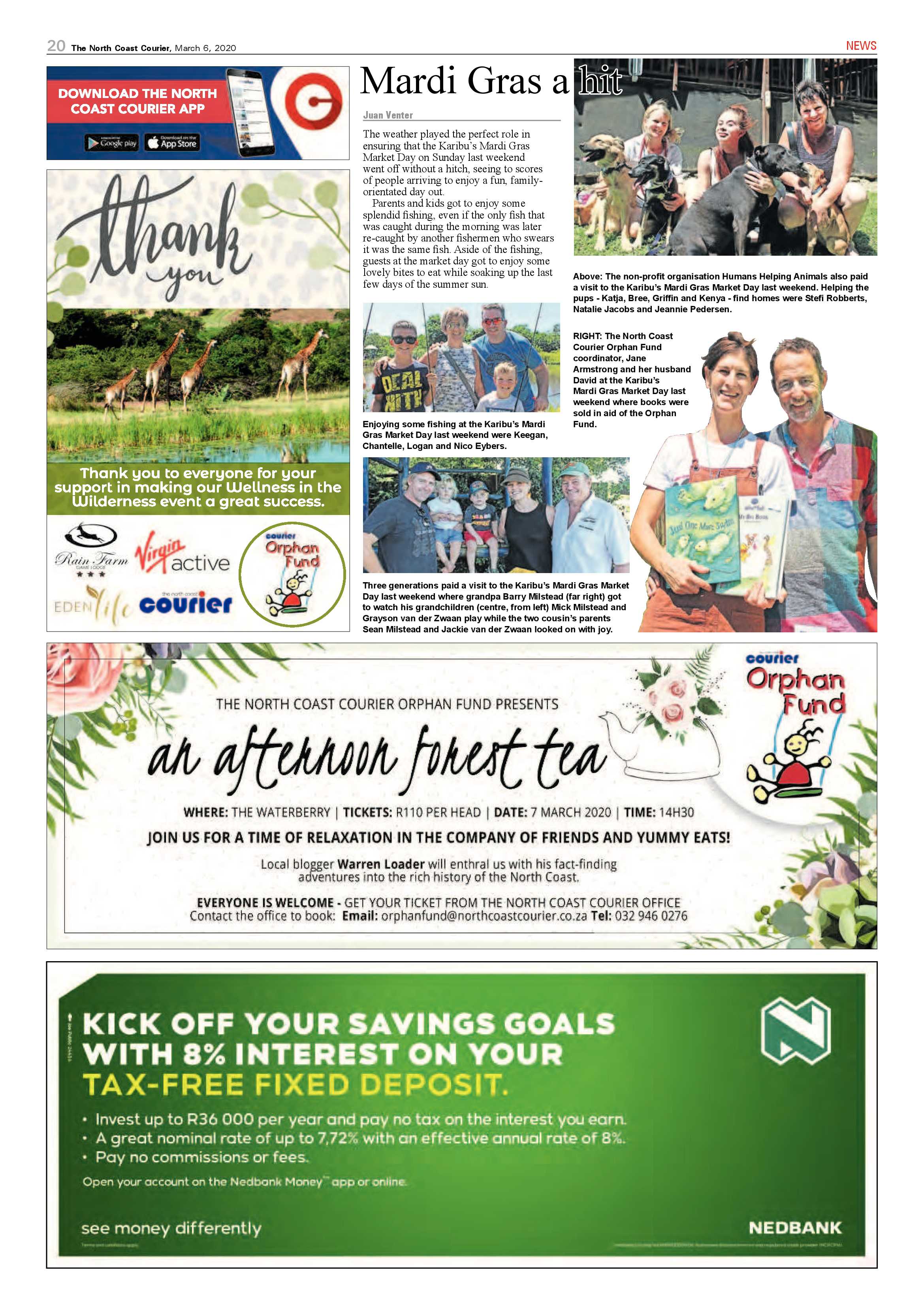 North Coast Courier 06 March 2020 page 20