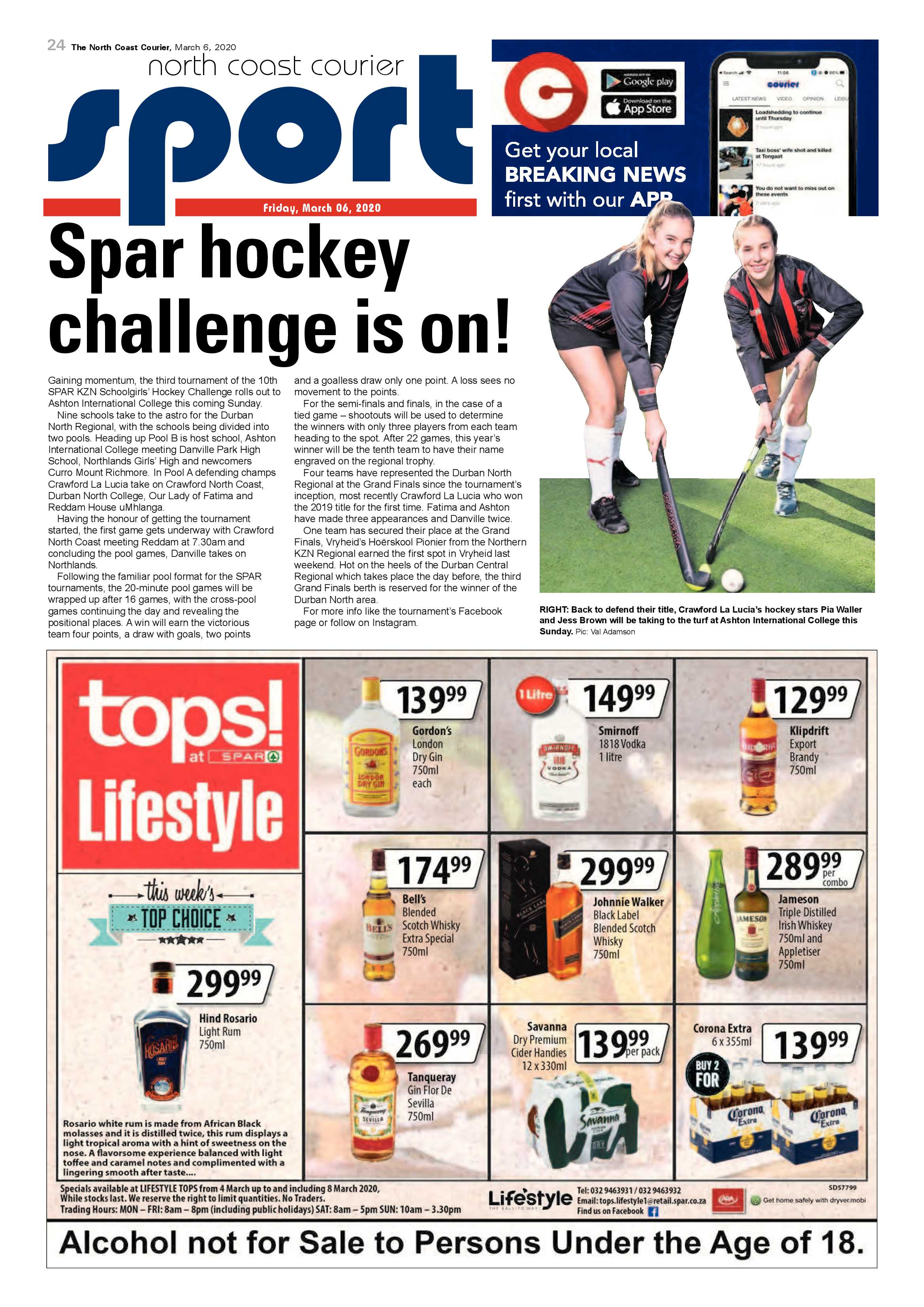 North Coast Courier 06 March 2020 page 24