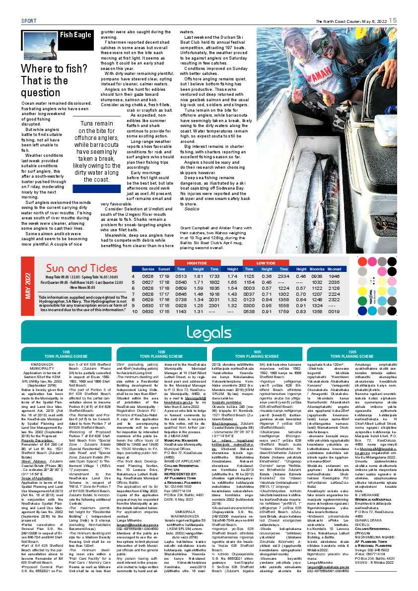 North Coast Courier 06 May 2022 page 15