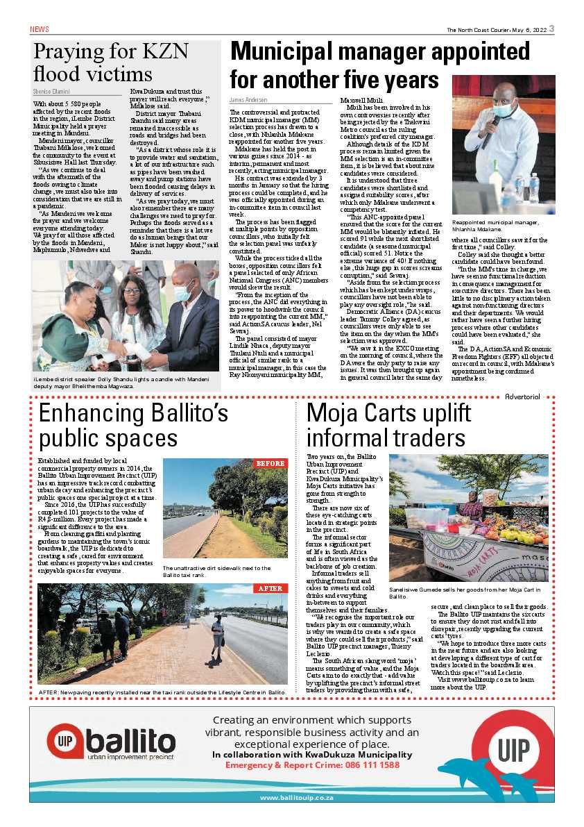 North Coast Courier 06 May 2022 page 3