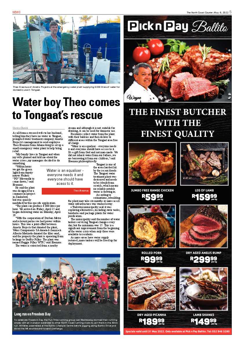 North Coast Courier 06 May 2022 page 5