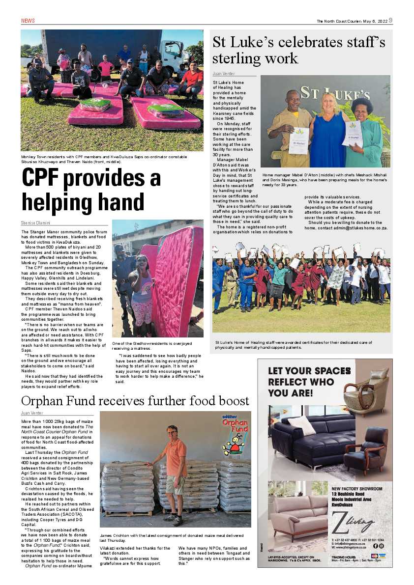 North Coast Courier 06 May 2022 page 9