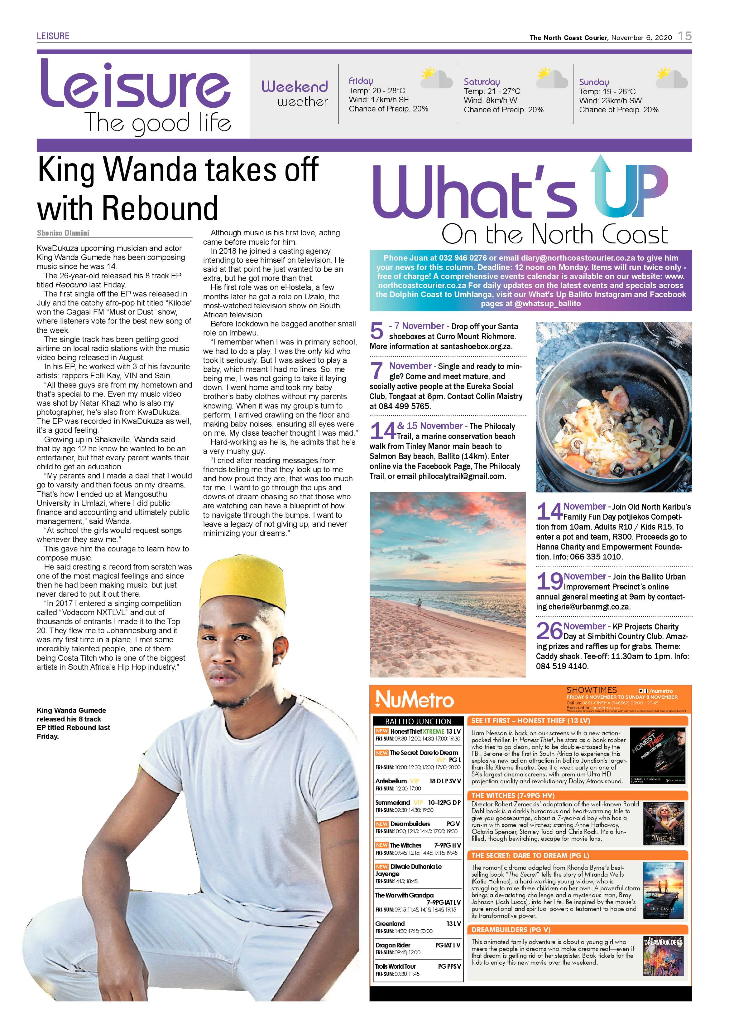 North Coast Courier 06 November 2020 page 15