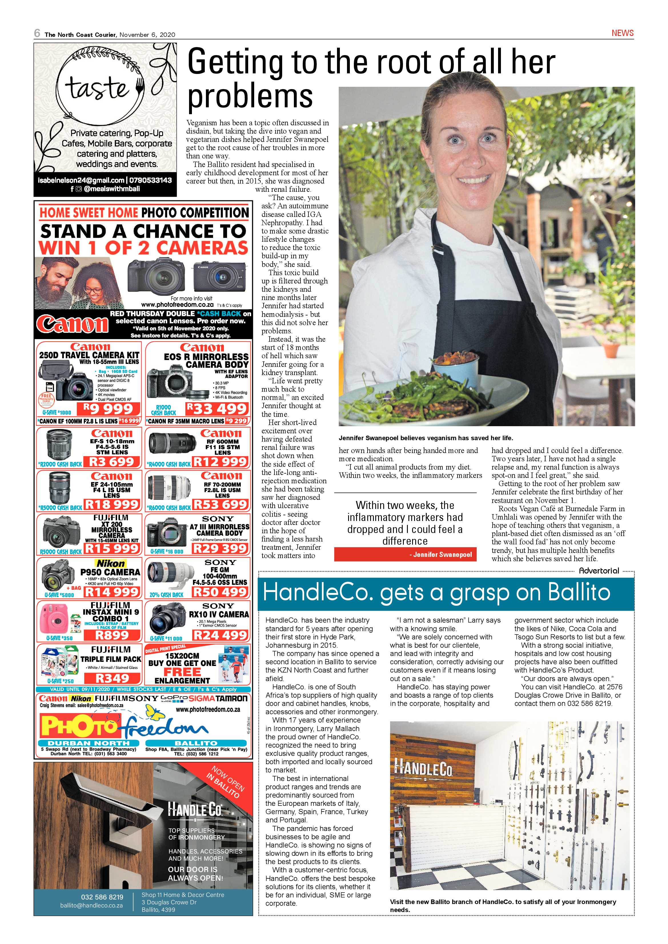 North Coast Courier 06 November 2020 page 6