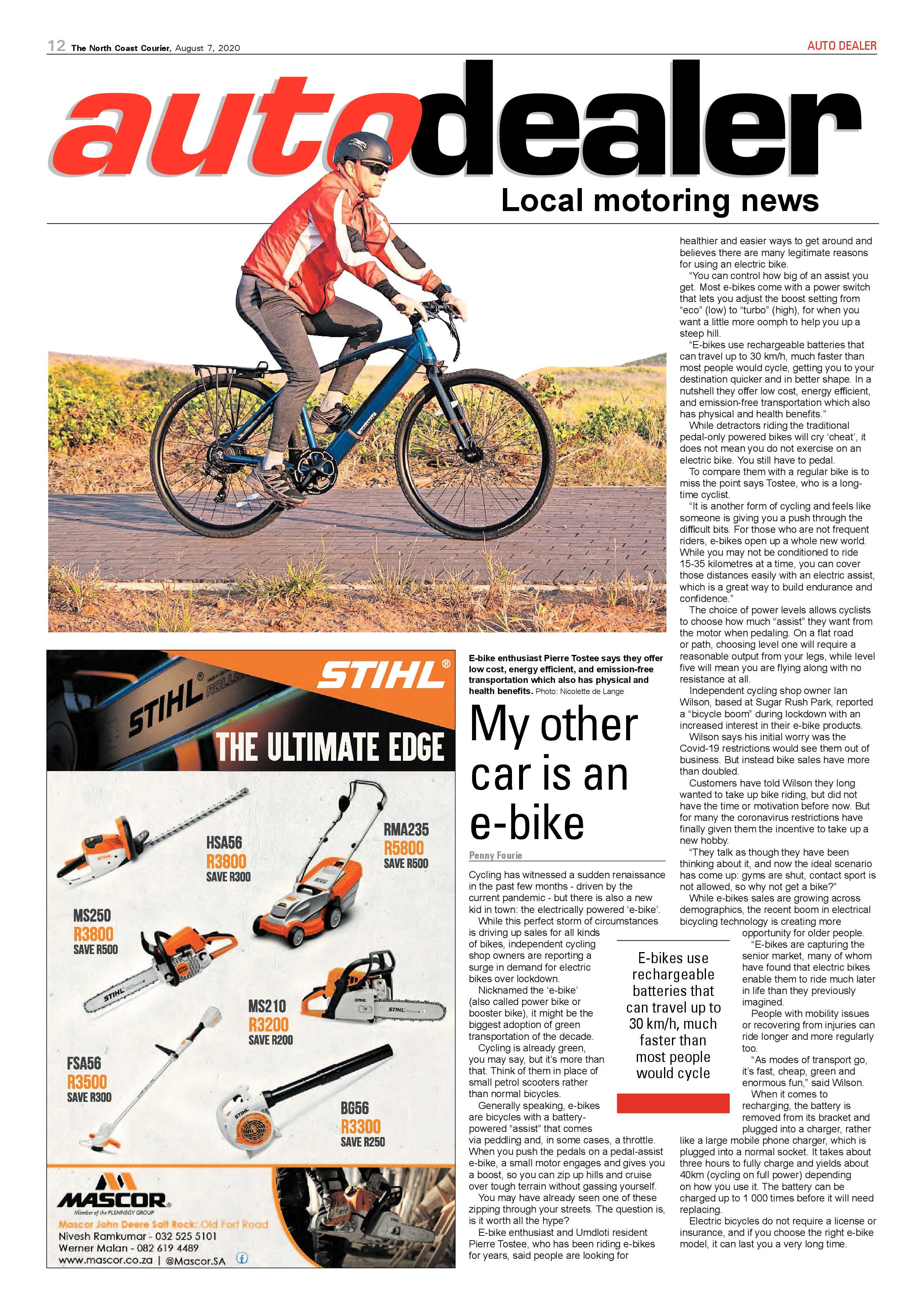 North Coast Courier 07 August 2020 page 12