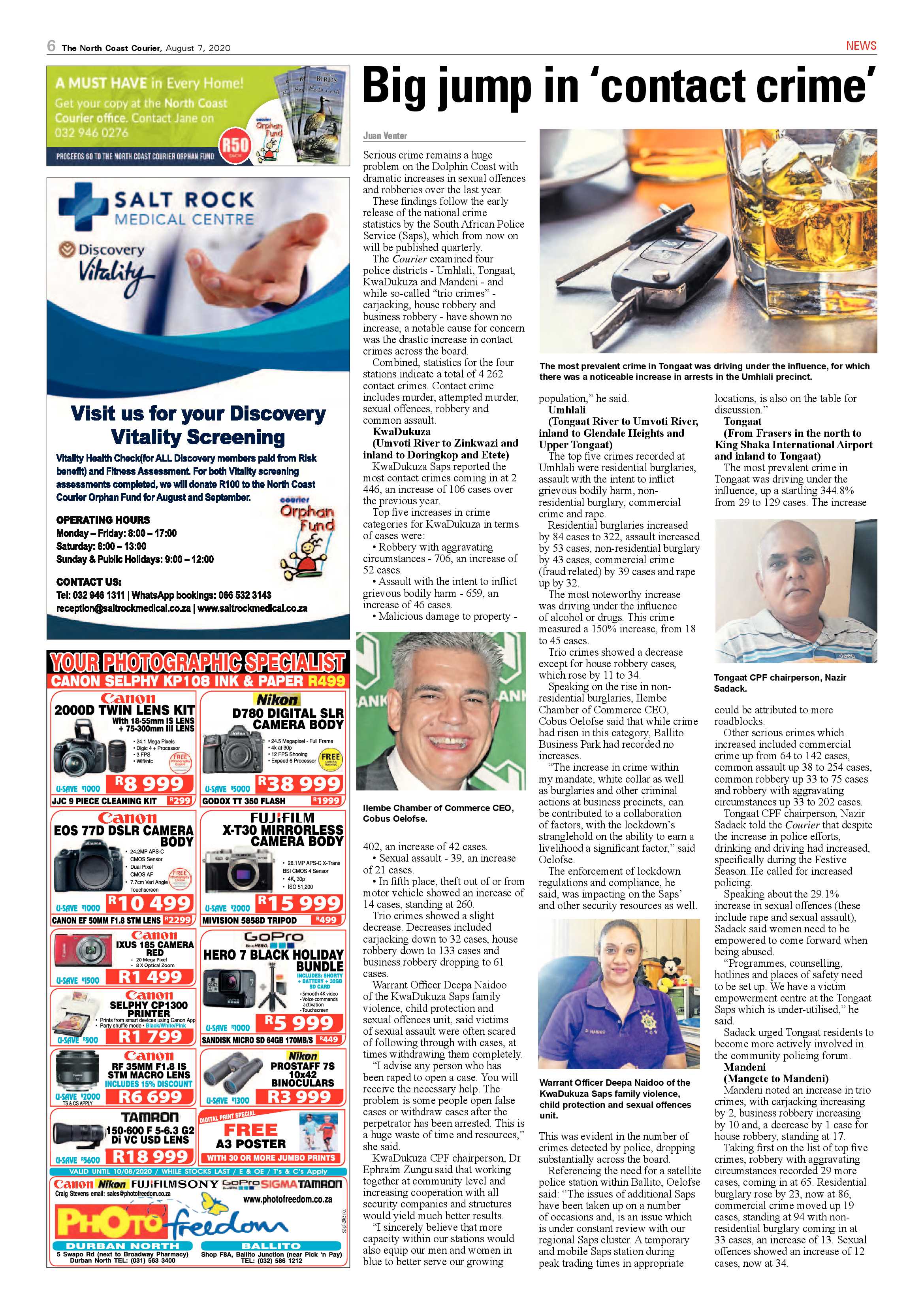 North Coast Courier 07 August 2020 page 6
