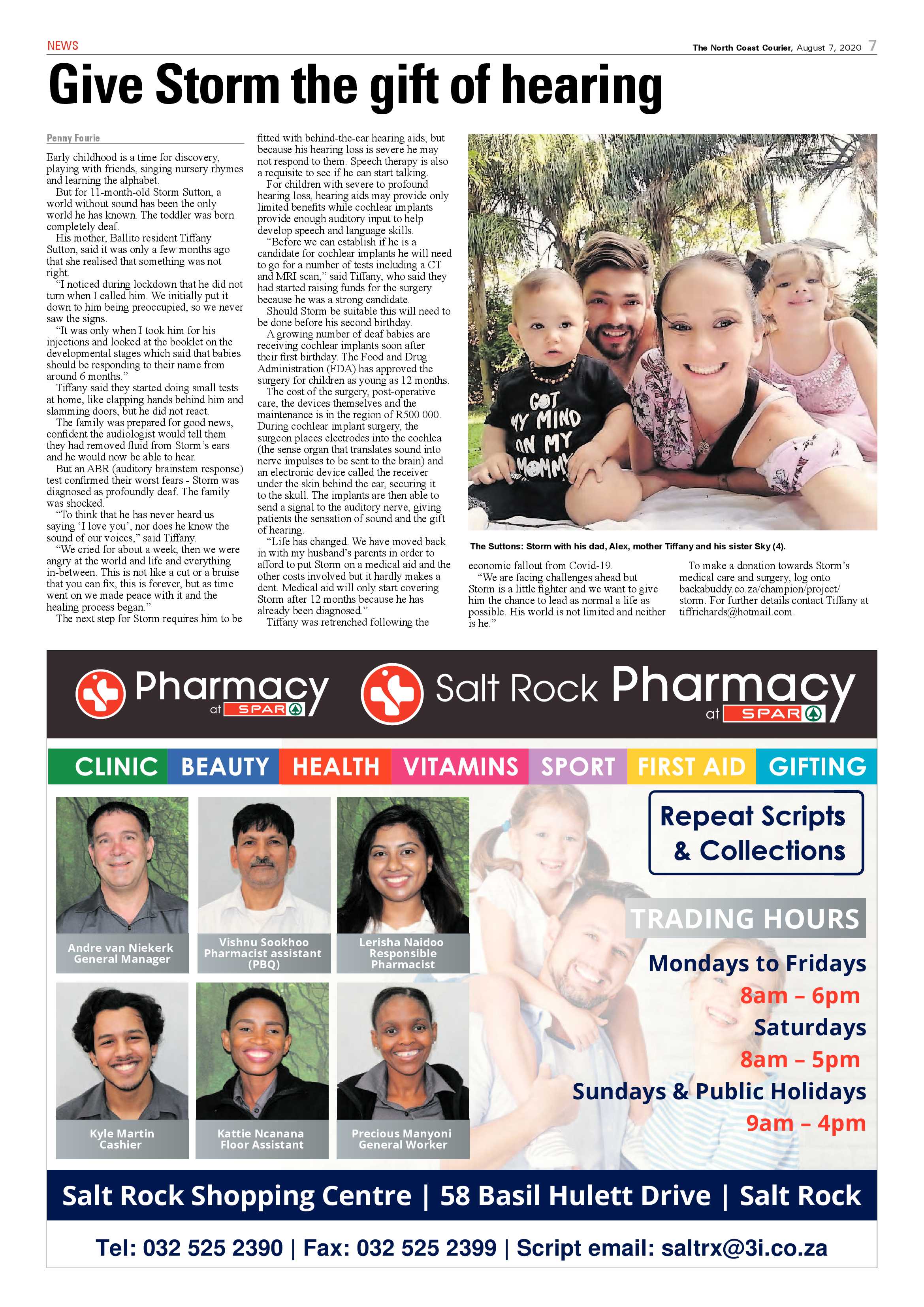 North Coast Courier 07 August 2020 page 7