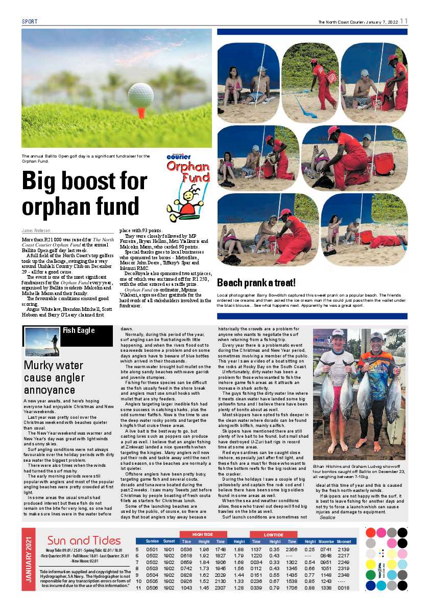 North Coast Courier 07 January 2022 page 11