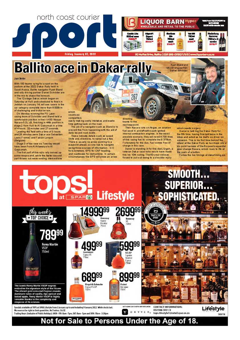 North Coast Courier 07 January 2022 page 12