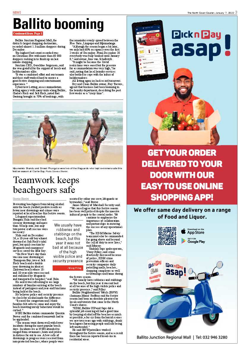 North Coast Courier 07 January 2022 page 3
