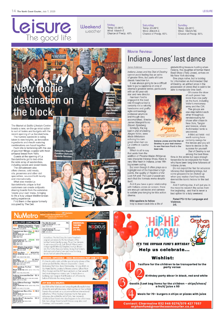 North Coast Courier 07 July 2023 page 14