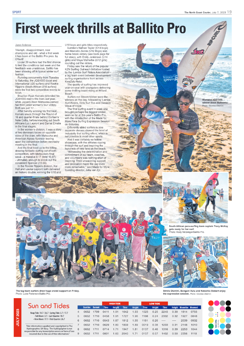 North Coast Courier 07 July 2023 page 19