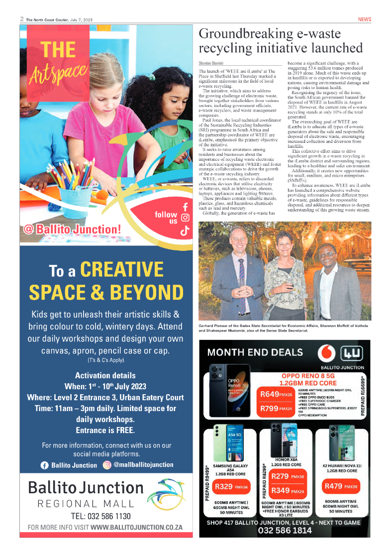 North Coast Courier 07 July 2023 page 2