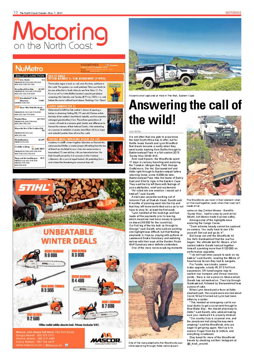 North Coast Courier 07 May 2021 page 10
