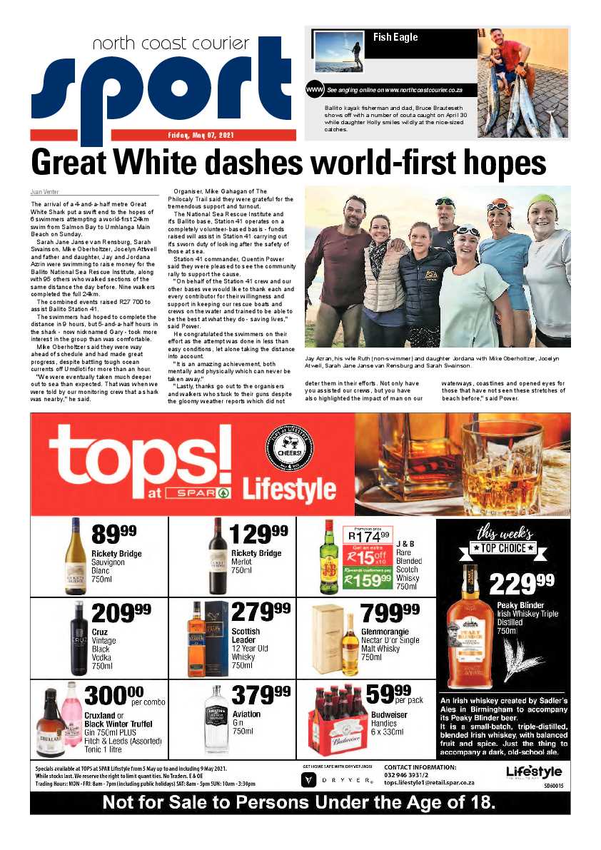 North Coast Courier 07 May 2021 page 16