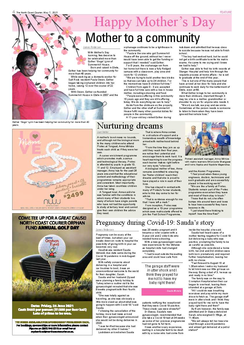 North Coast Courier 07 May 2021 page 4