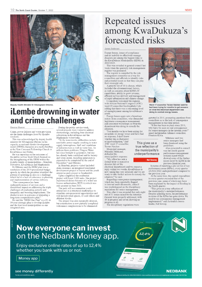 North Coast Courier 07 October 2022 page 10
