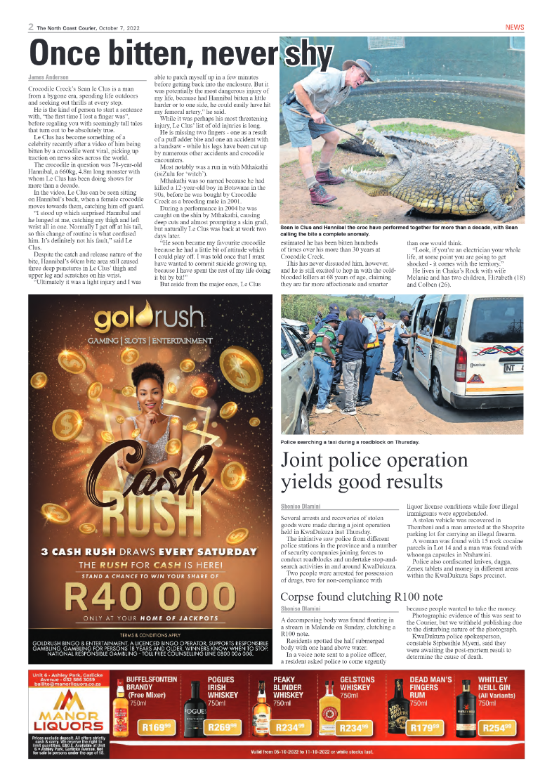 North Coast Courier 07 October 2022 page 2