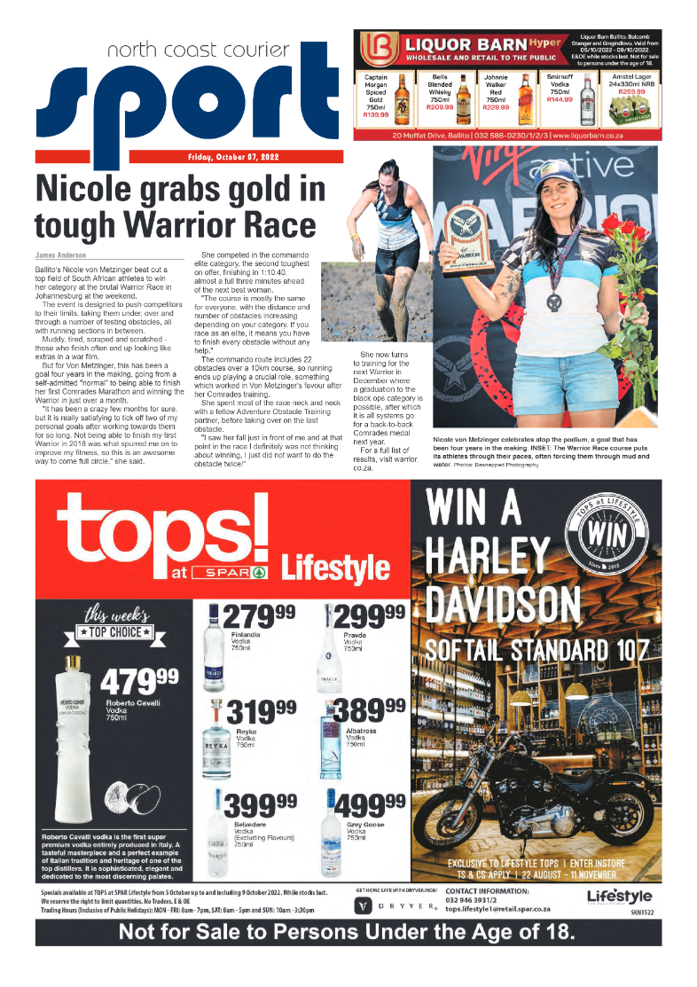 North Coast Courier 07 October 2022 page 20