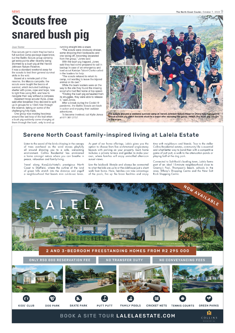 North Coast Courier 07 October 2022 page 9