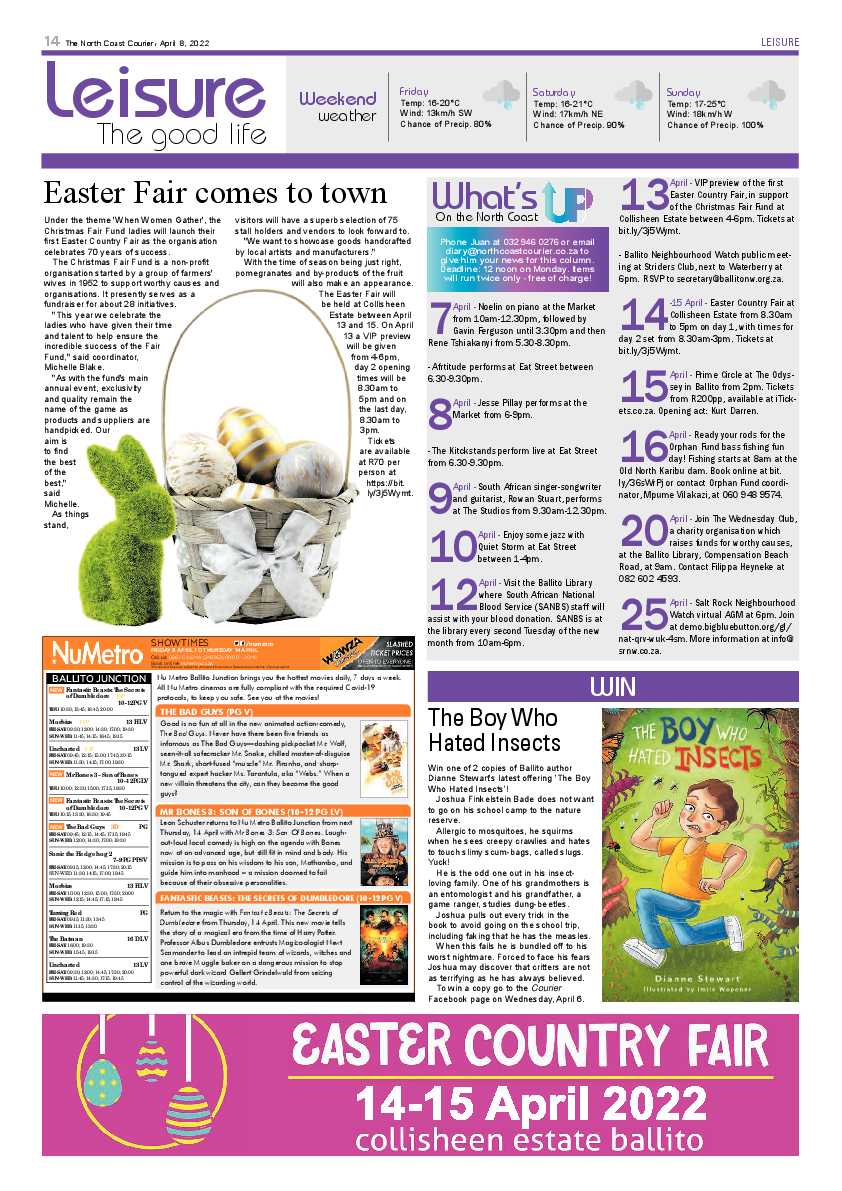 North Coast Courier 08 April 2022 page 14