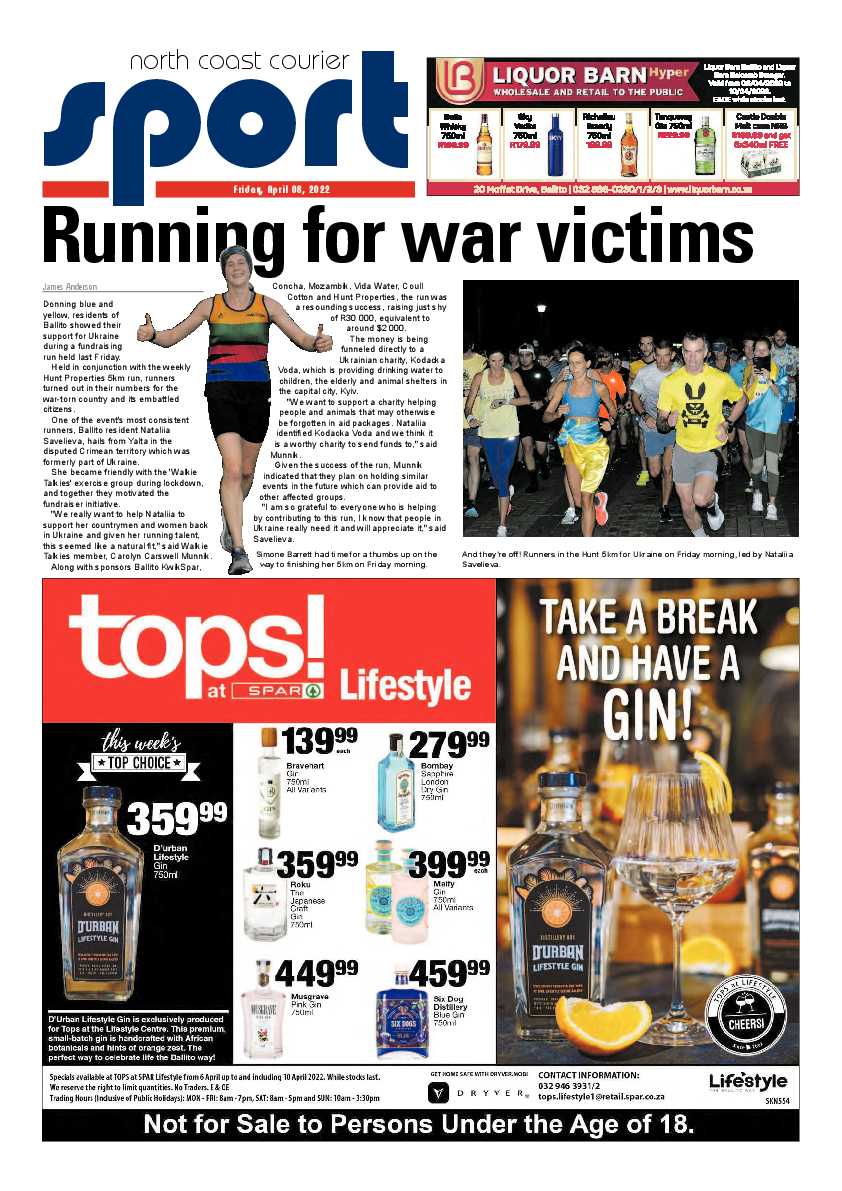 North Coast Courier 08 April 2022 page 20