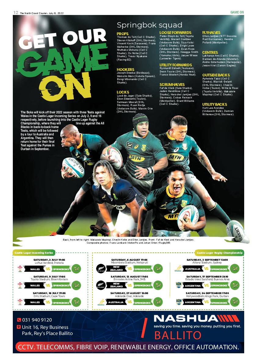 North Coast Courier 08 July 2022 page 12