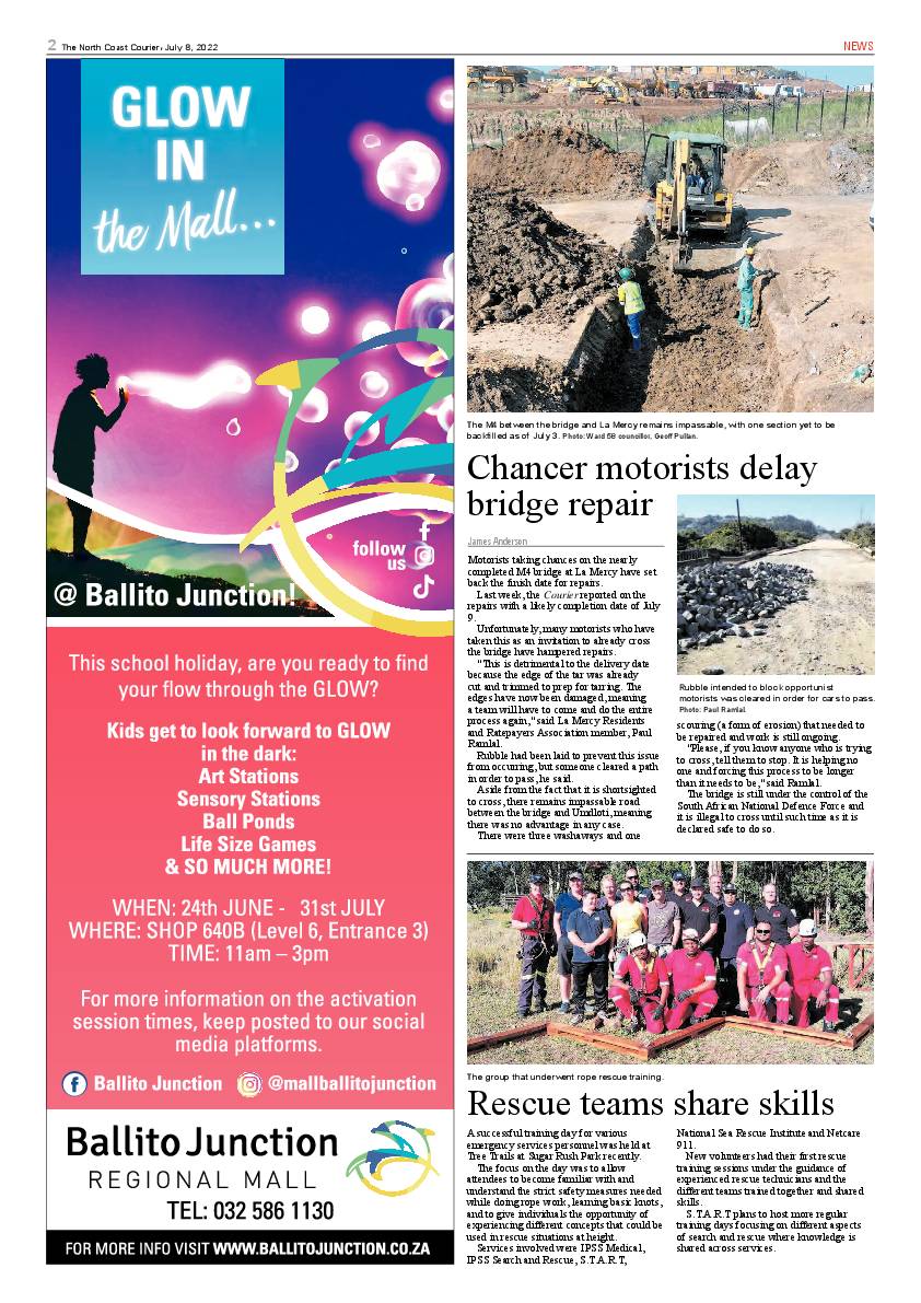 North Coast Courier 08 July 2022 page 2