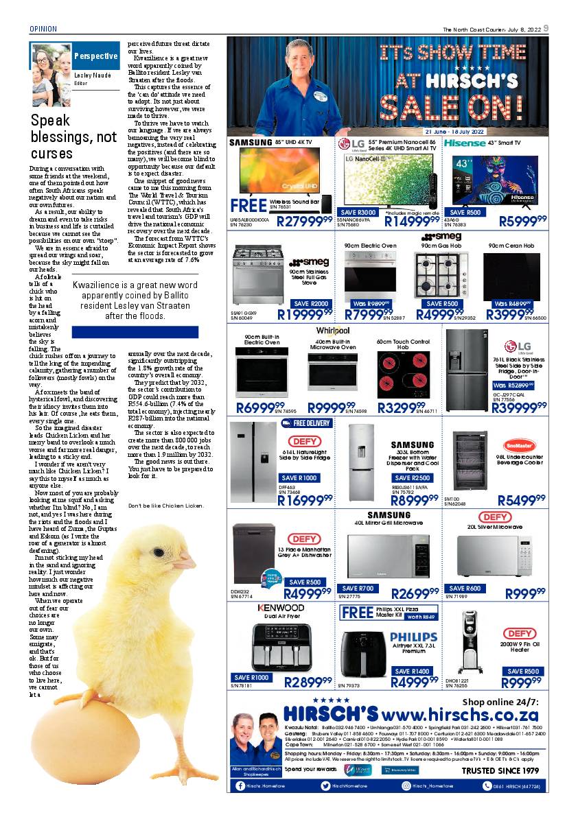 North Coast Courier 08 July 2022 page 9
