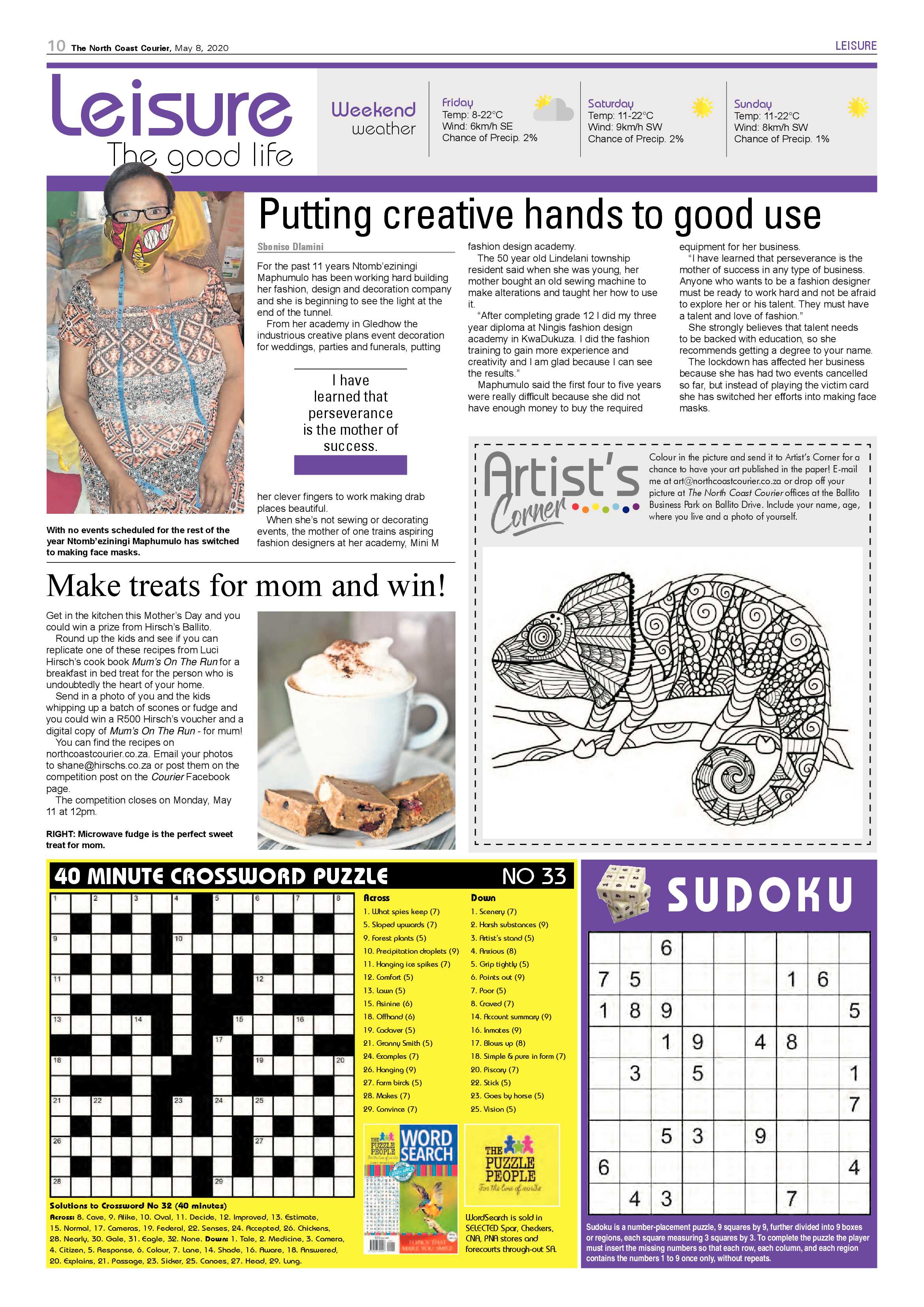 North Coast Courier 08 May 2020 page 10