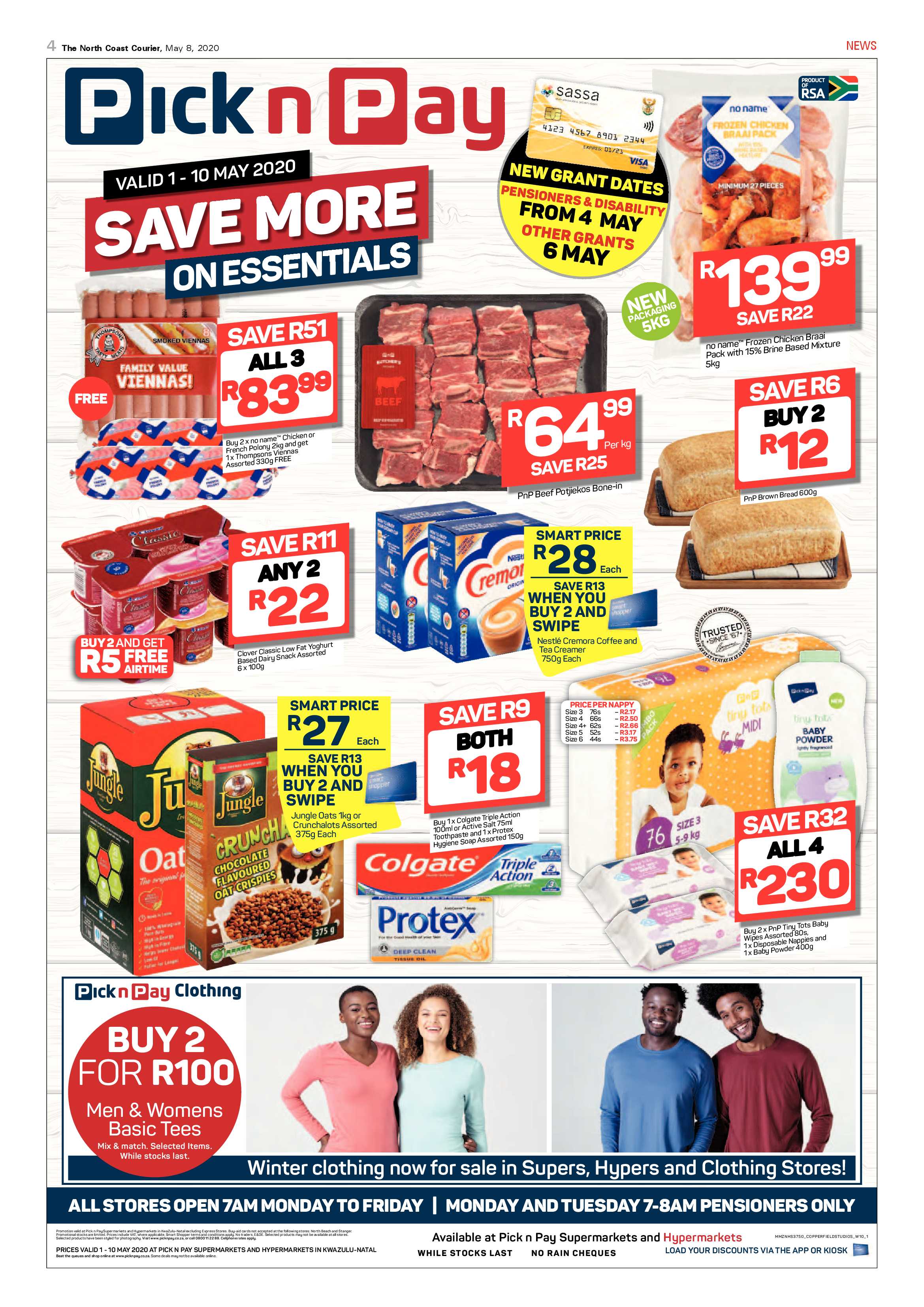 North Coast Courier 08 May 2020 page 4